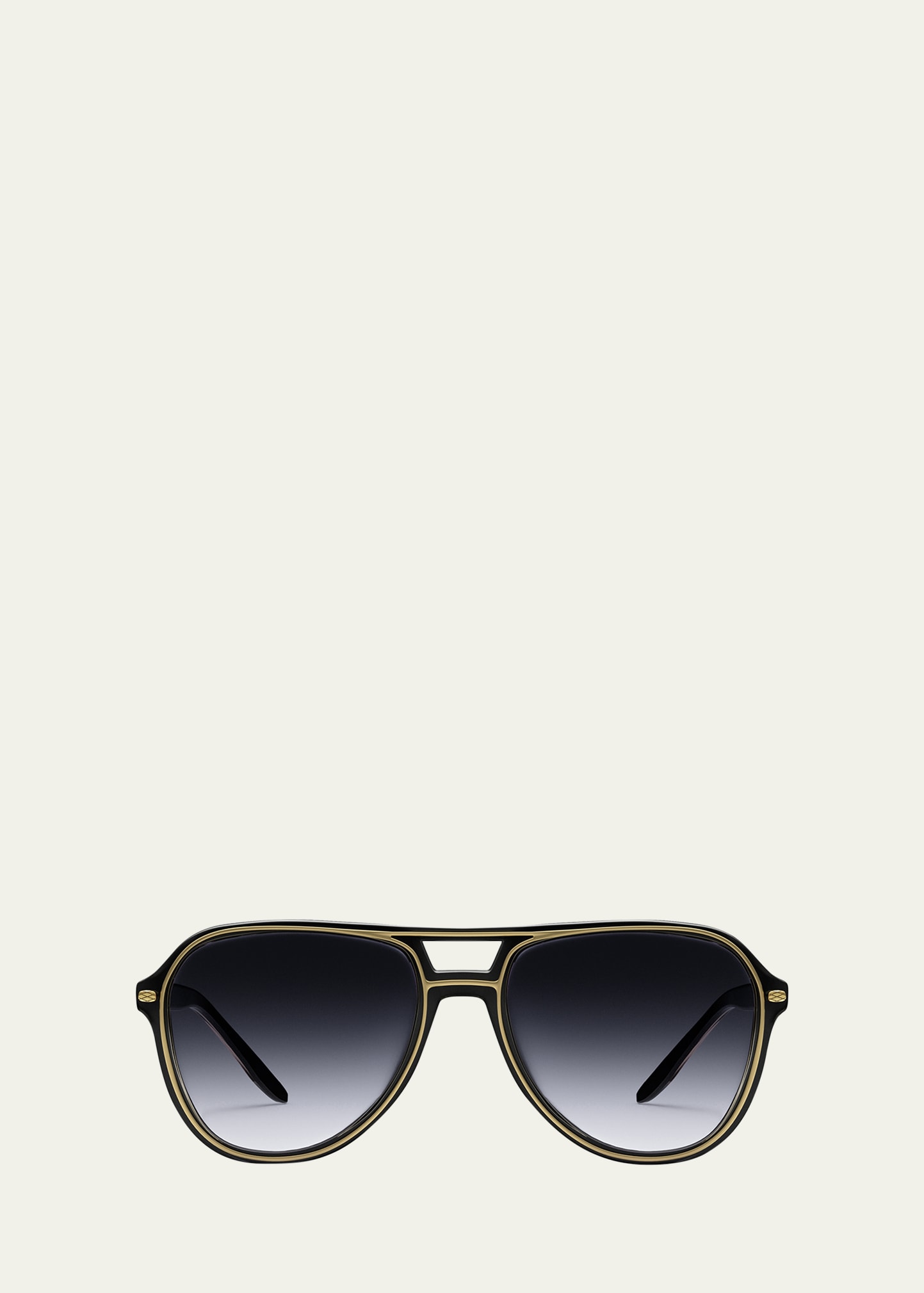 Aldrin Zyl & Metal Aviator Sunglasses