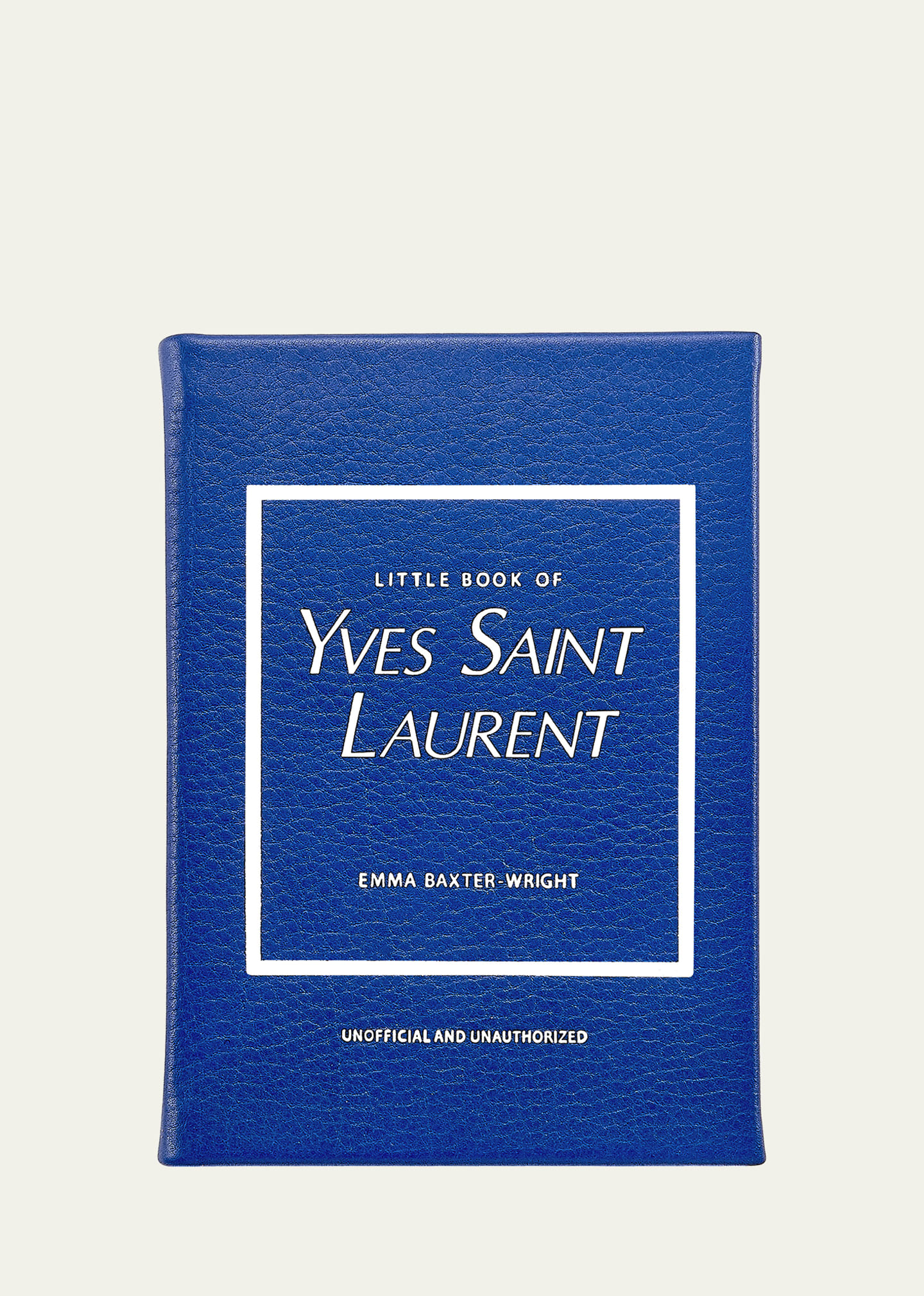 Graphic Image Little Book Of Yves Saint Laurent Book By Emma Baxter-wright In Blue