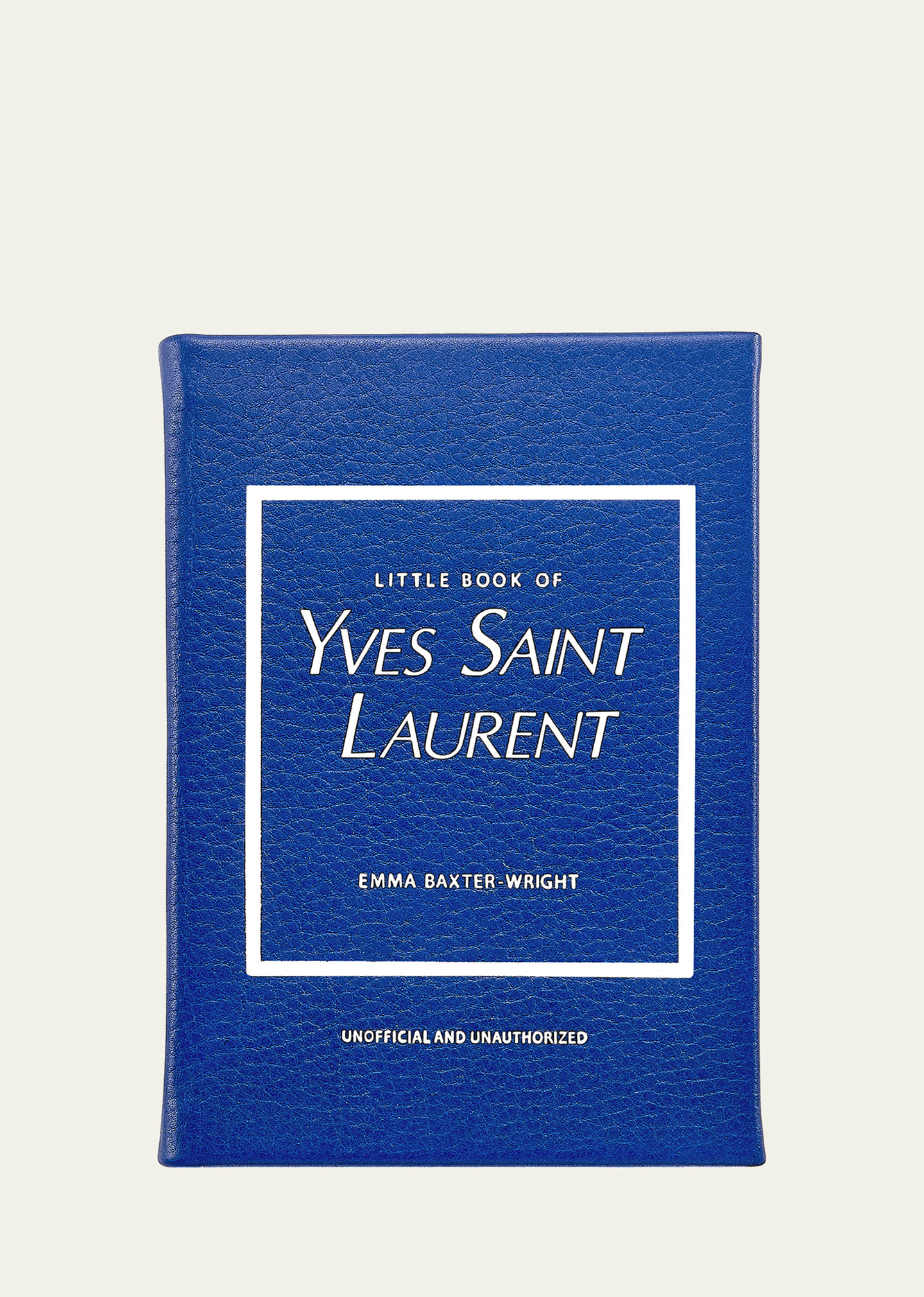 Graphic Image Little Book Of Yves Saint Laurent Book By Emma Baxter-wright In Blue
