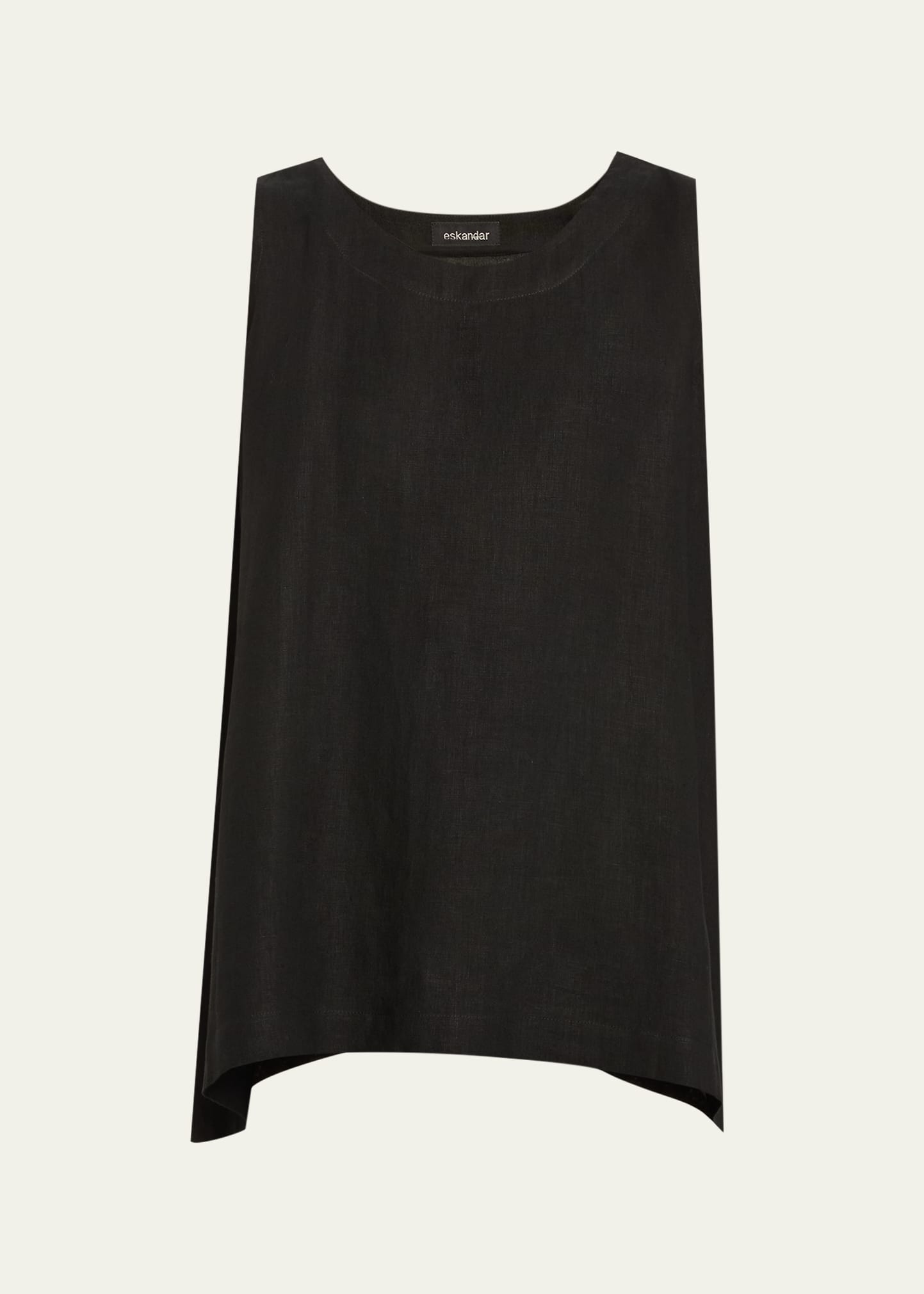 A-Line Round Neck Shell (Mid Plus Length)