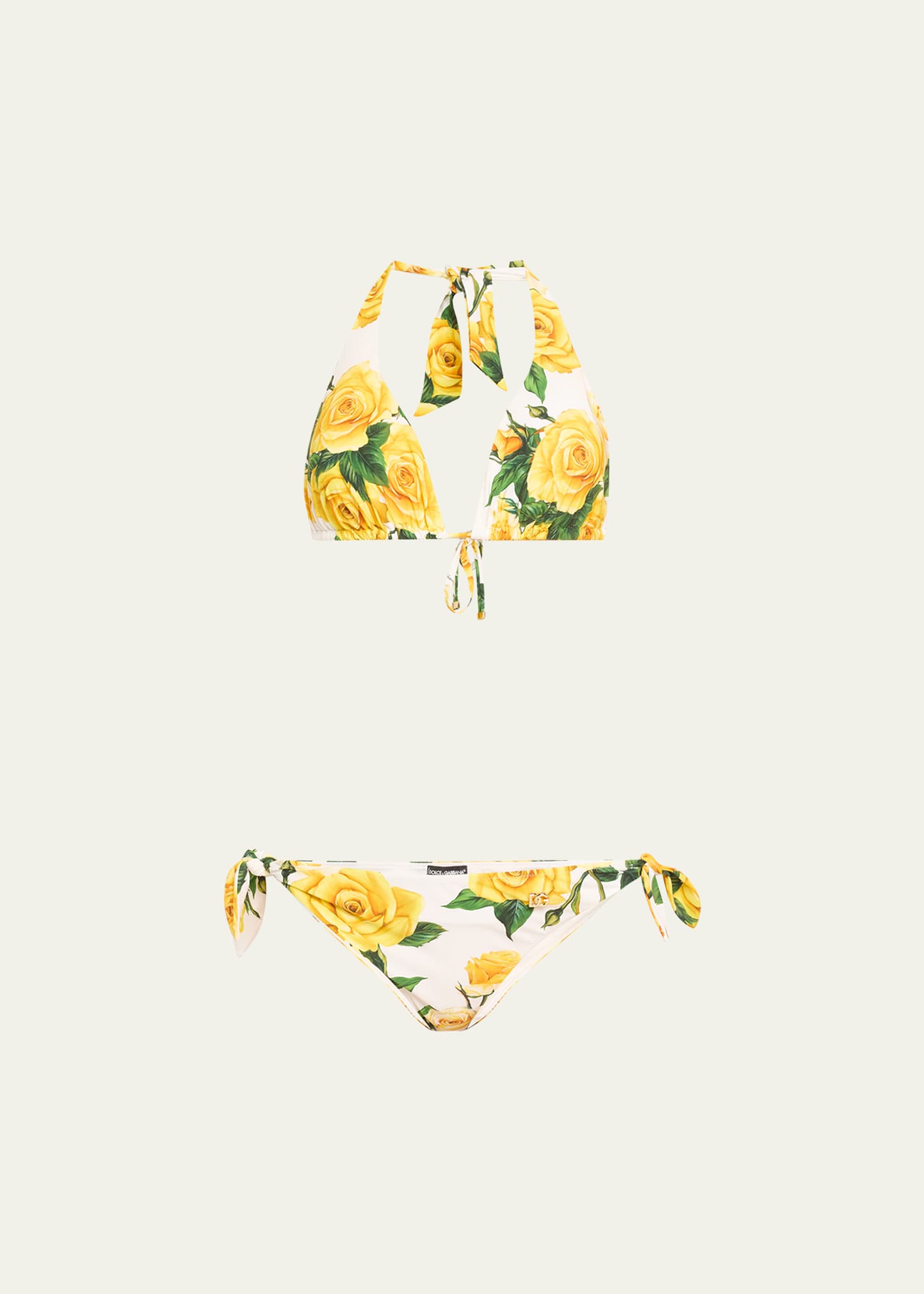 Flowering Triangle Two-Piece Bikini Set