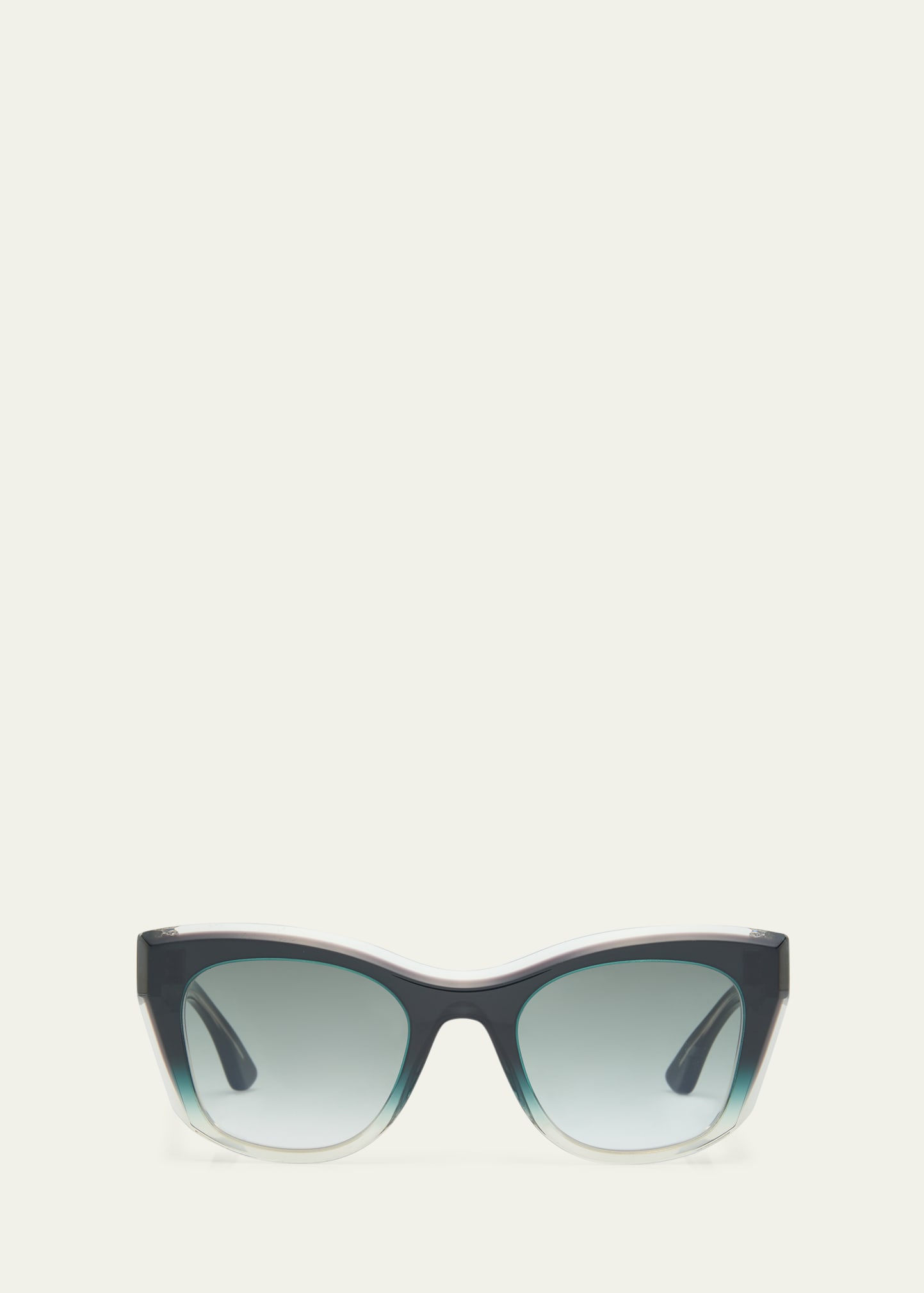 Thierry Lasry Prodigy 3027 Acetate Cat-eye Sunglasses In Green