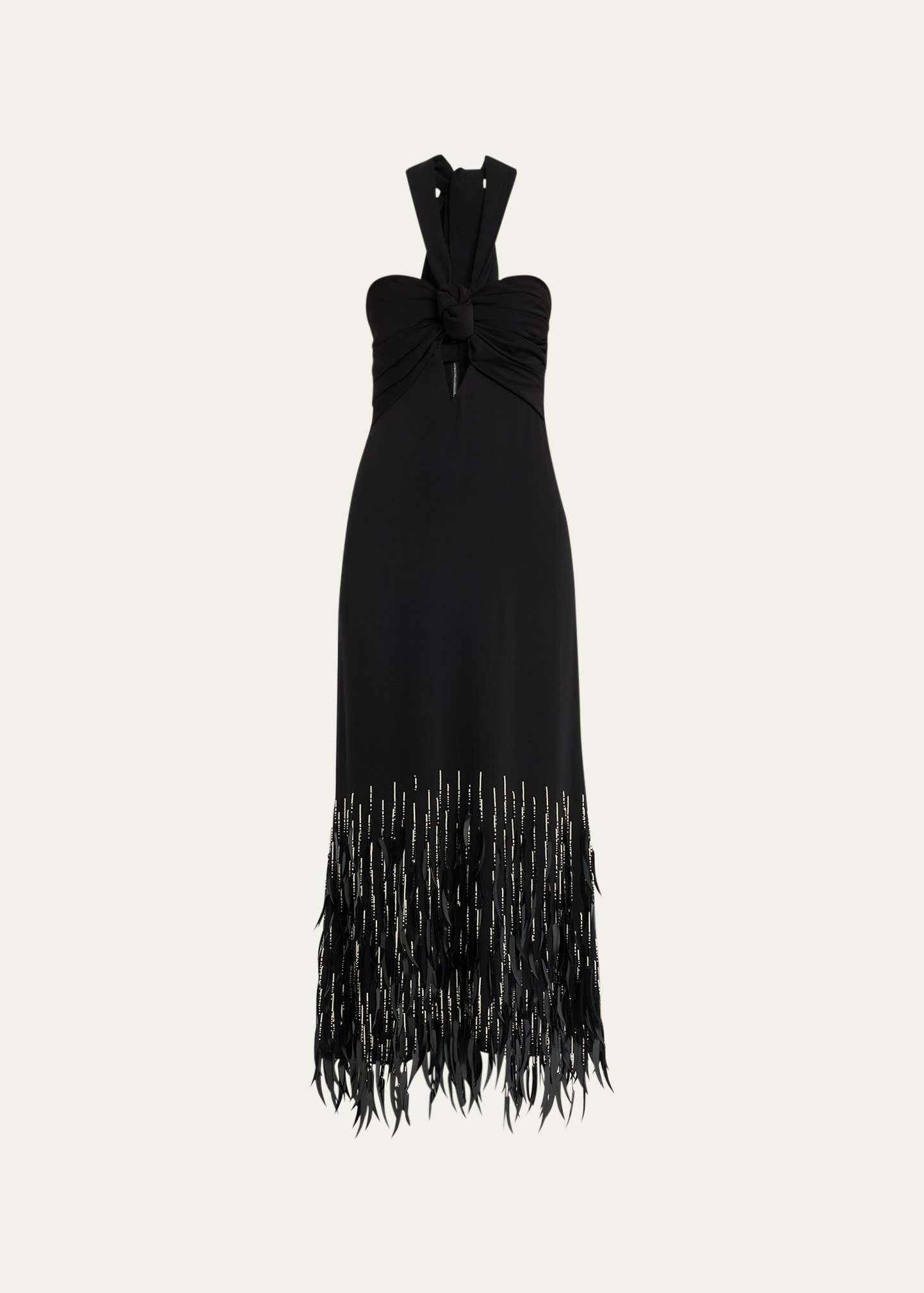 Shop Johanna Ortiz Fiesta Costera Ankle Dress In Black