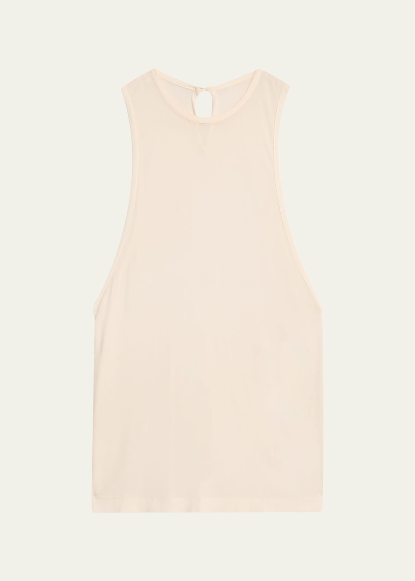 Brandon Maxwell Relaxed Fit Tank Top In White