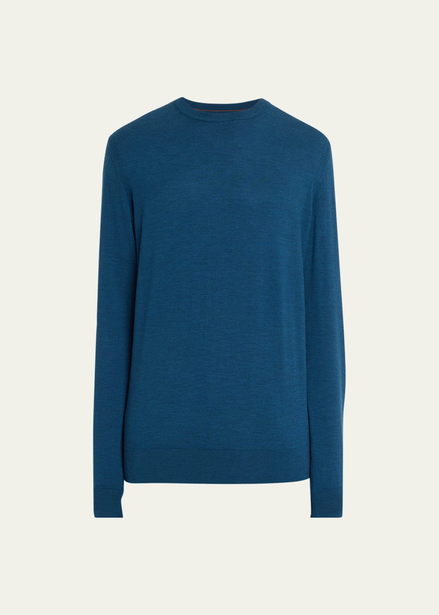 Zegna Men's 12milmil12 Wool Crewneck Sweater In Blue