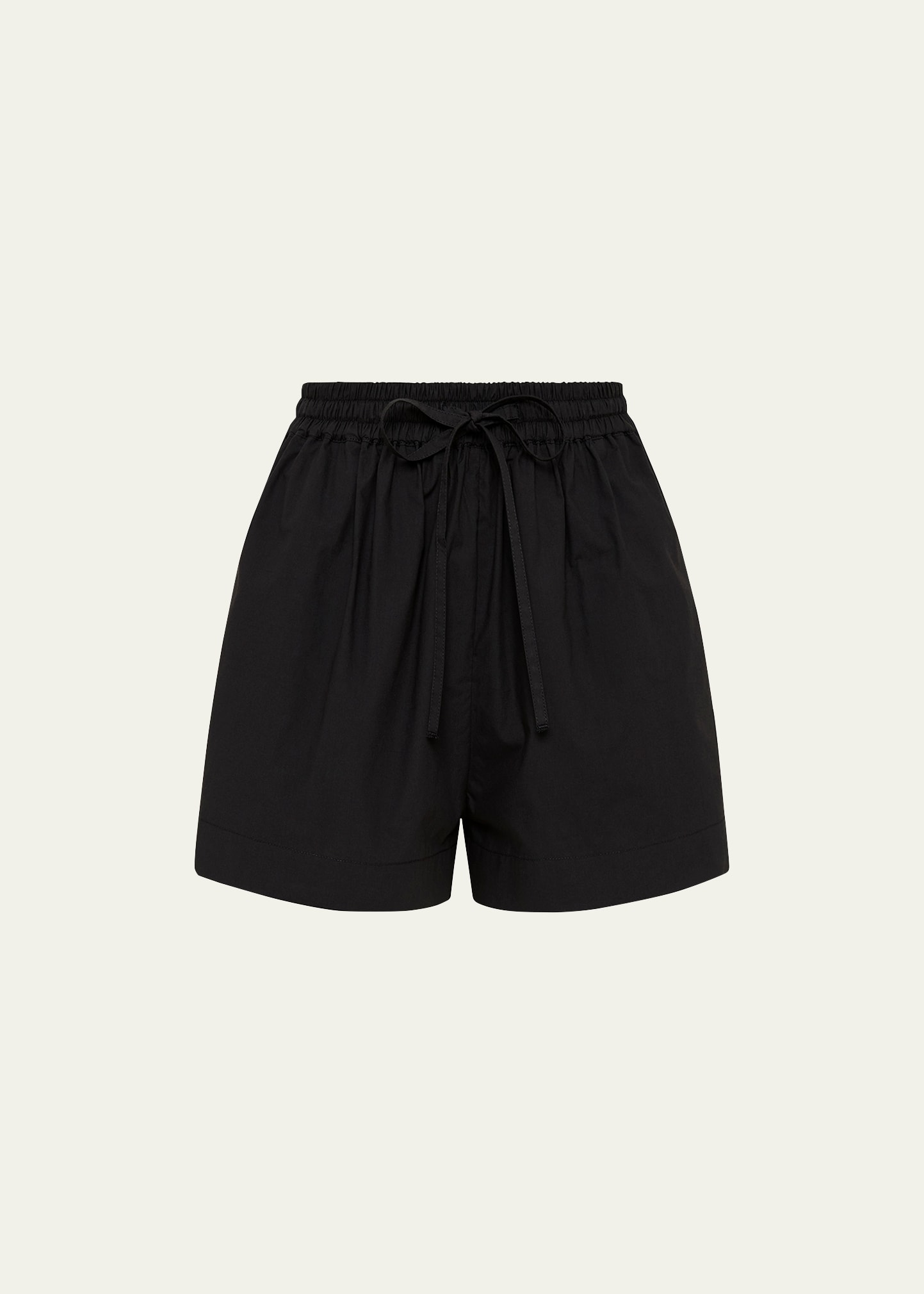 Matteau Relaxed Drawstring Shorts In Black