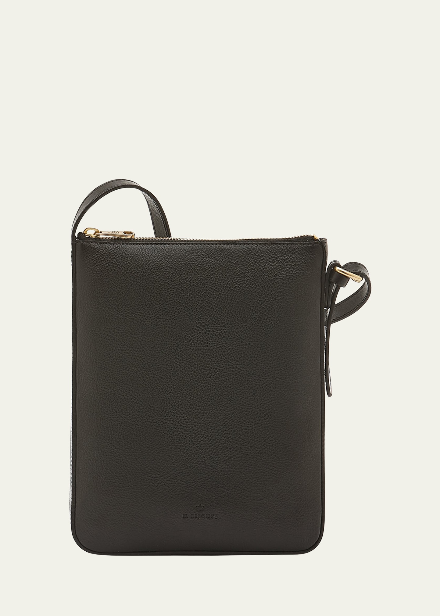 Il Bisonte Women's Modulo Leather Crossbody Bag In Black