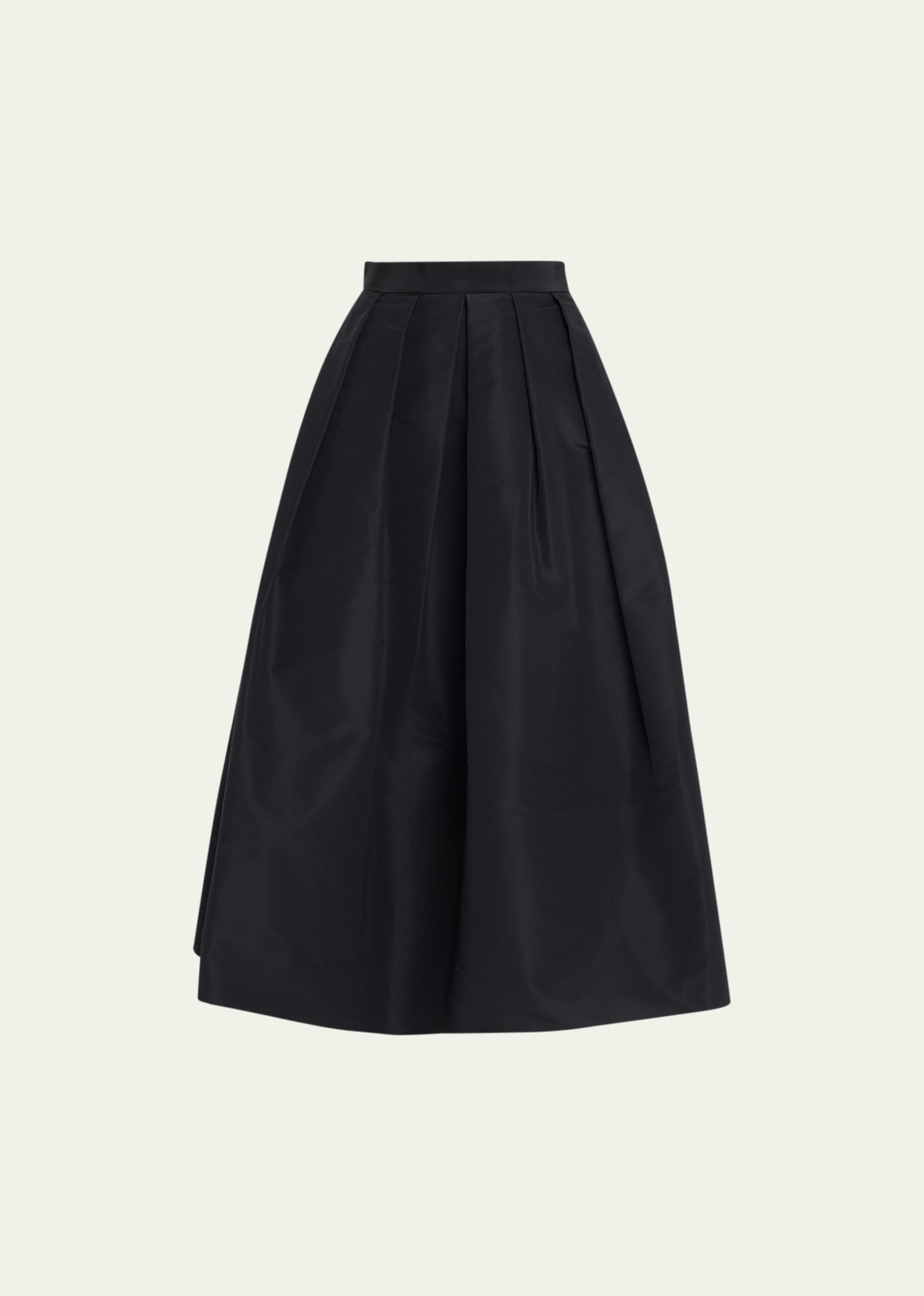 Heirlome Martina Pleated Skirt In Black
