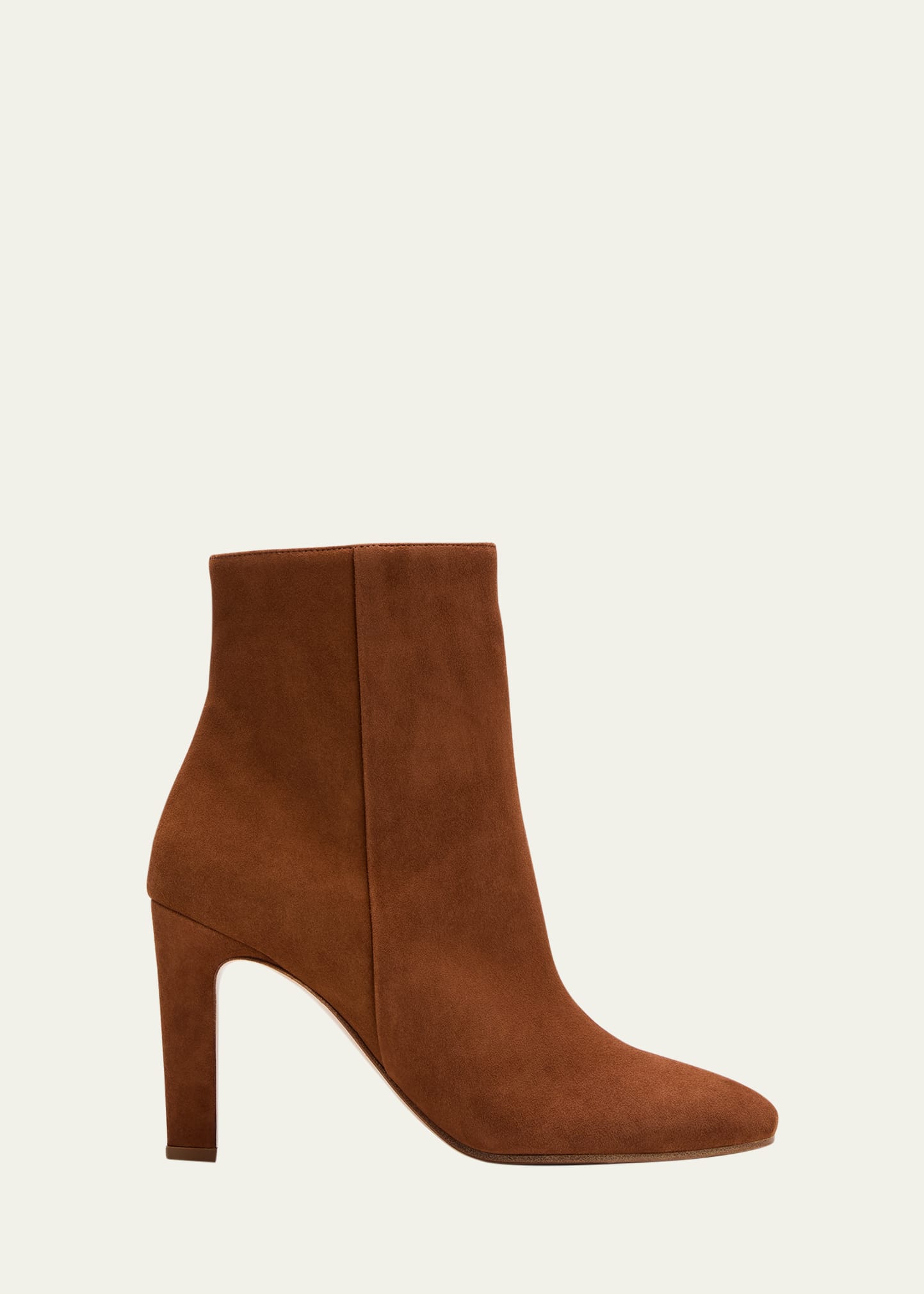 Lila Suede Ankle Boots