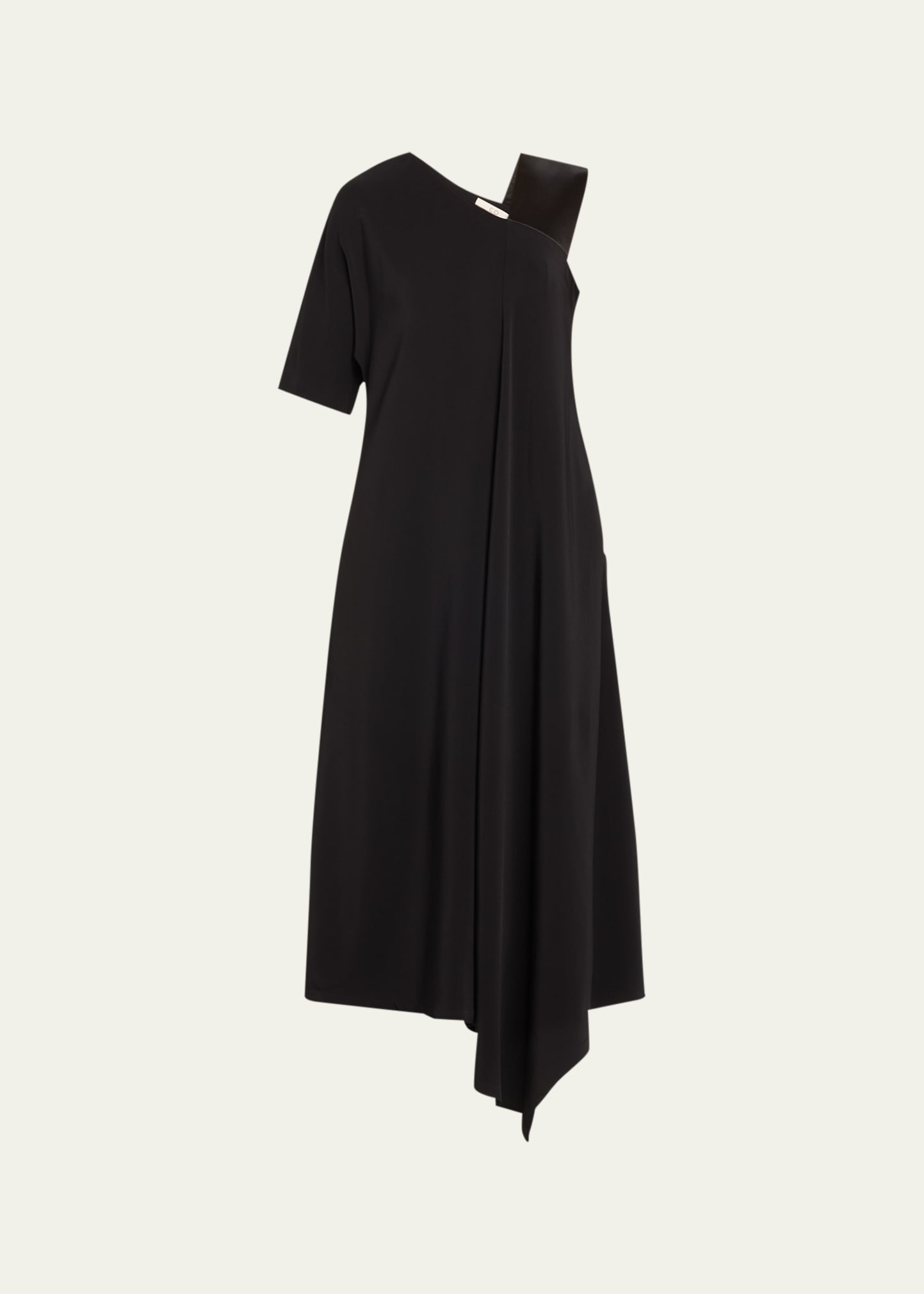 Napkin Asymmetric One-Shoulder Dress