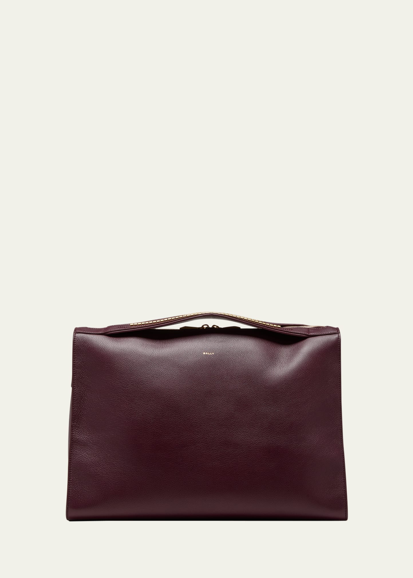 Bally Men's Arkle Soft Leather Tote Bag In Brown