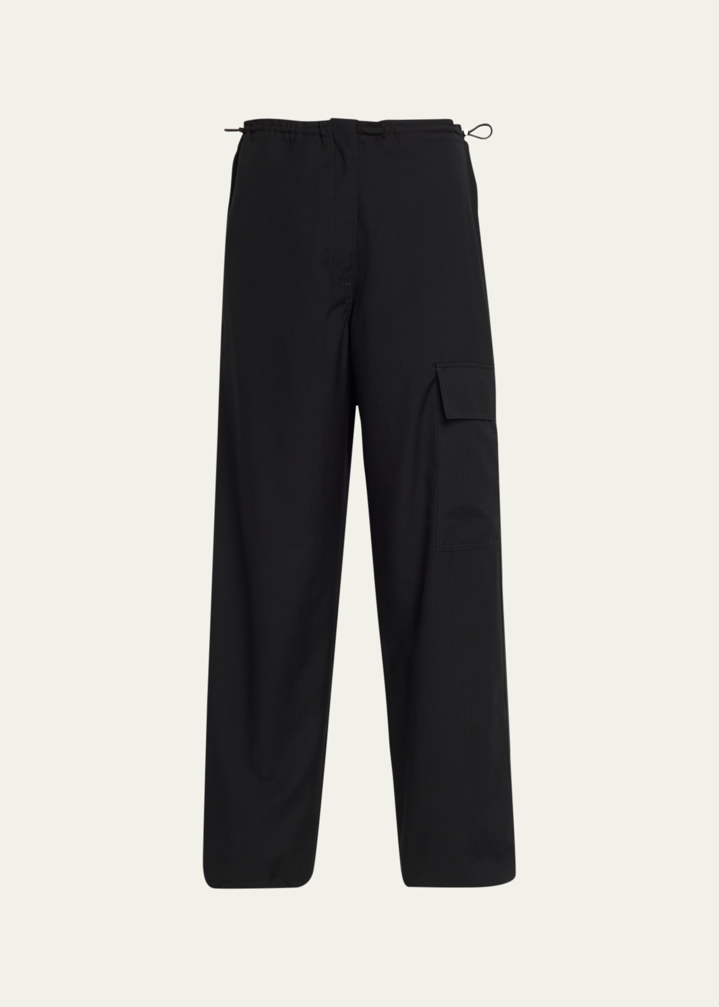 We-ar4 The Freestyle Cargo Trousers In Black