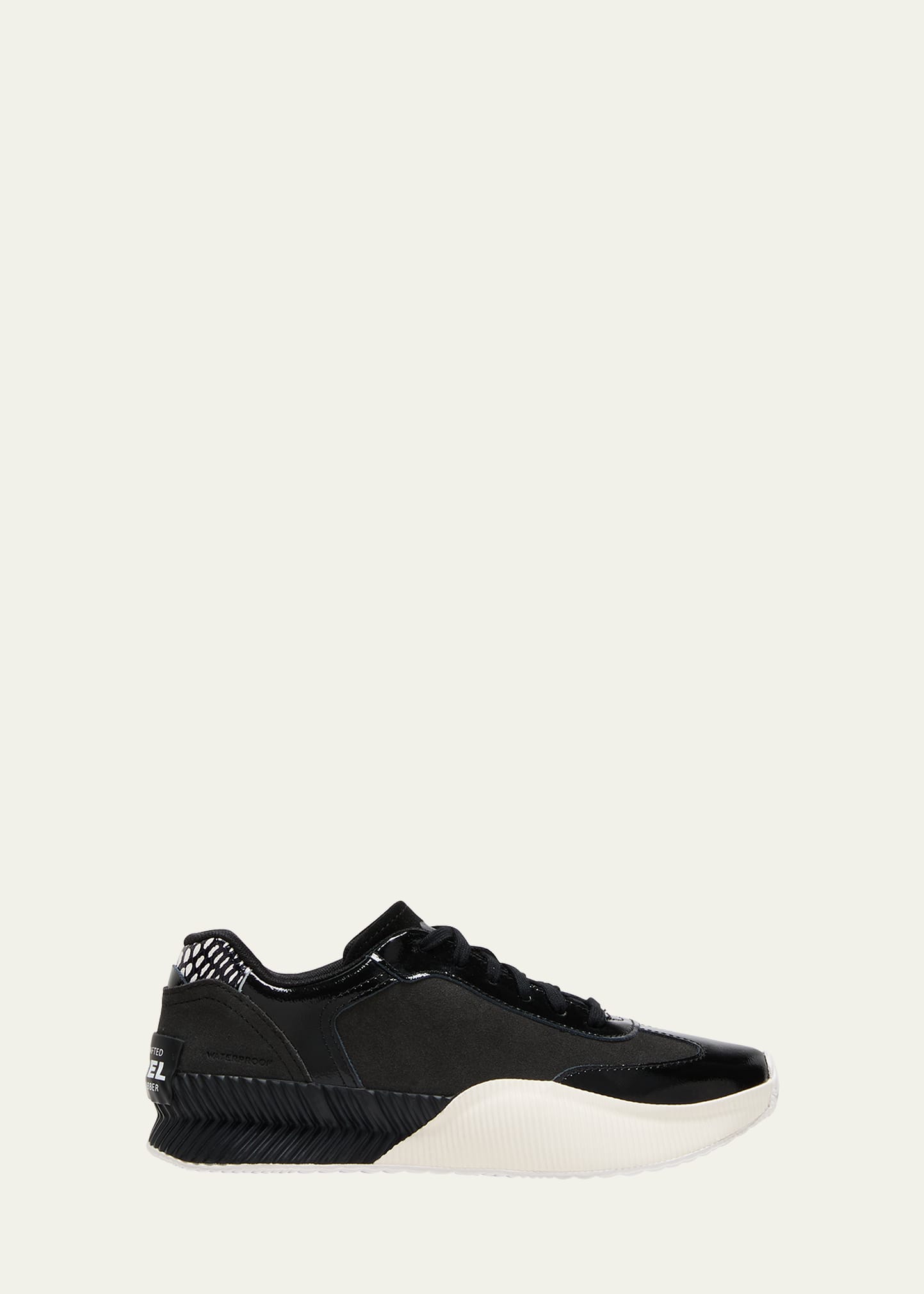 Ona Mixed Leather Sneakers