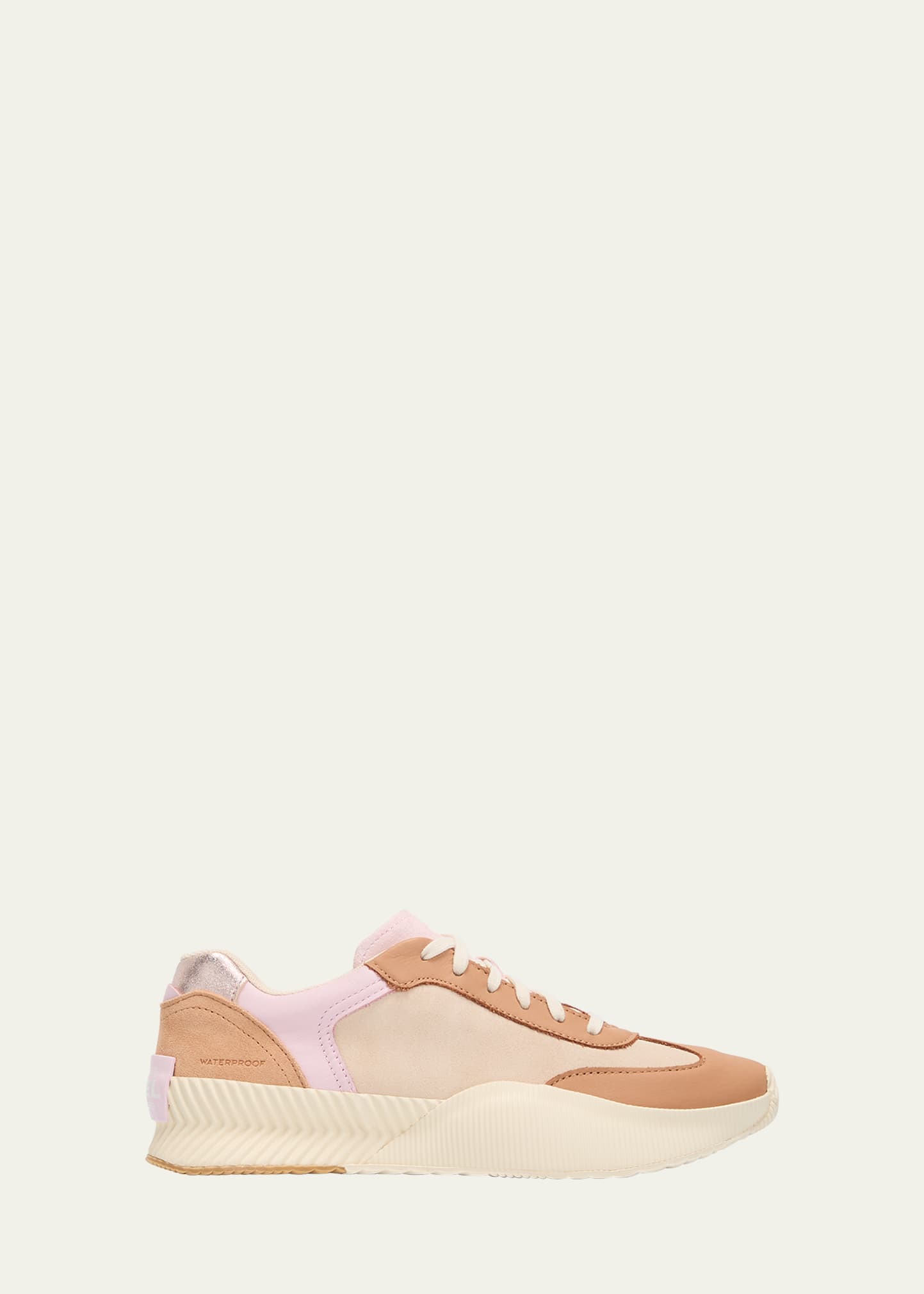 Ona Mixed Leather Sneakers