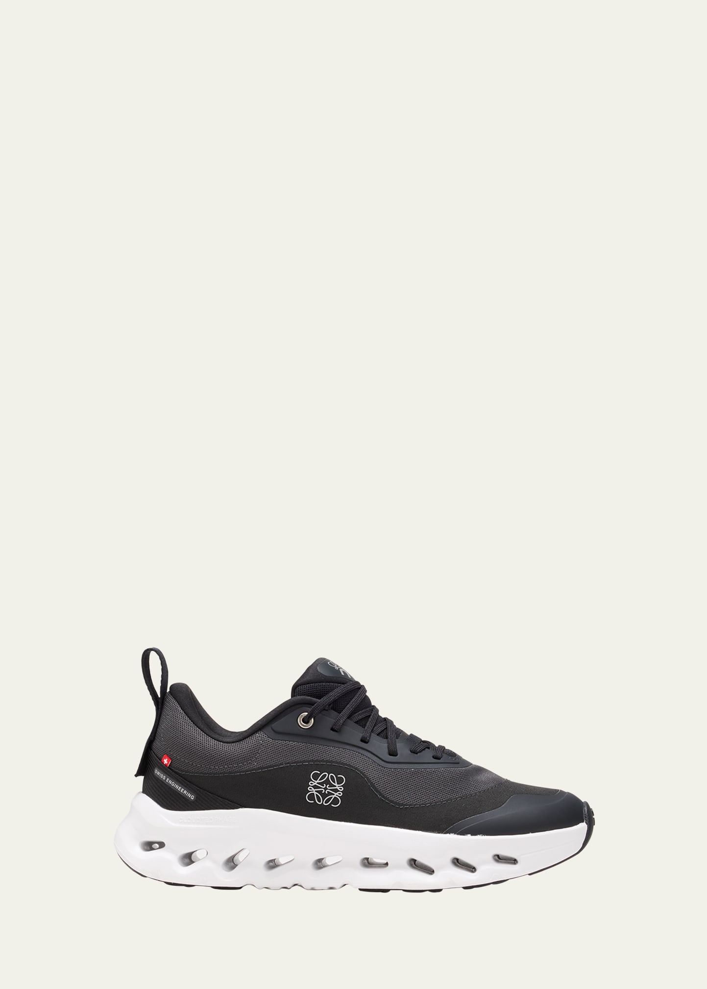 Loewe X On Cloudtilt Colorblock Runner Sneakers In Black