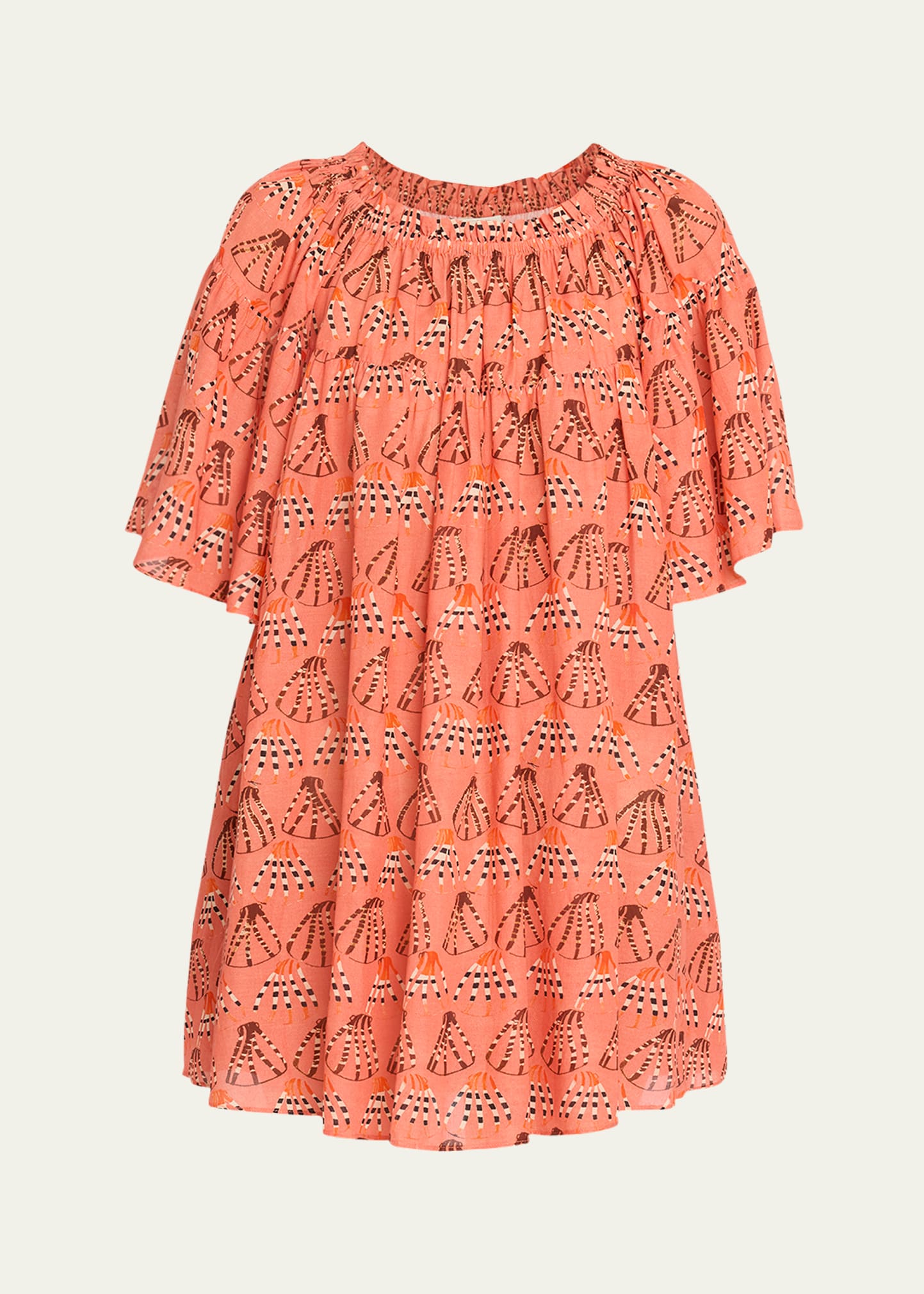 Ulla Johnson Gallia Sun Dress Coverup In Rosa