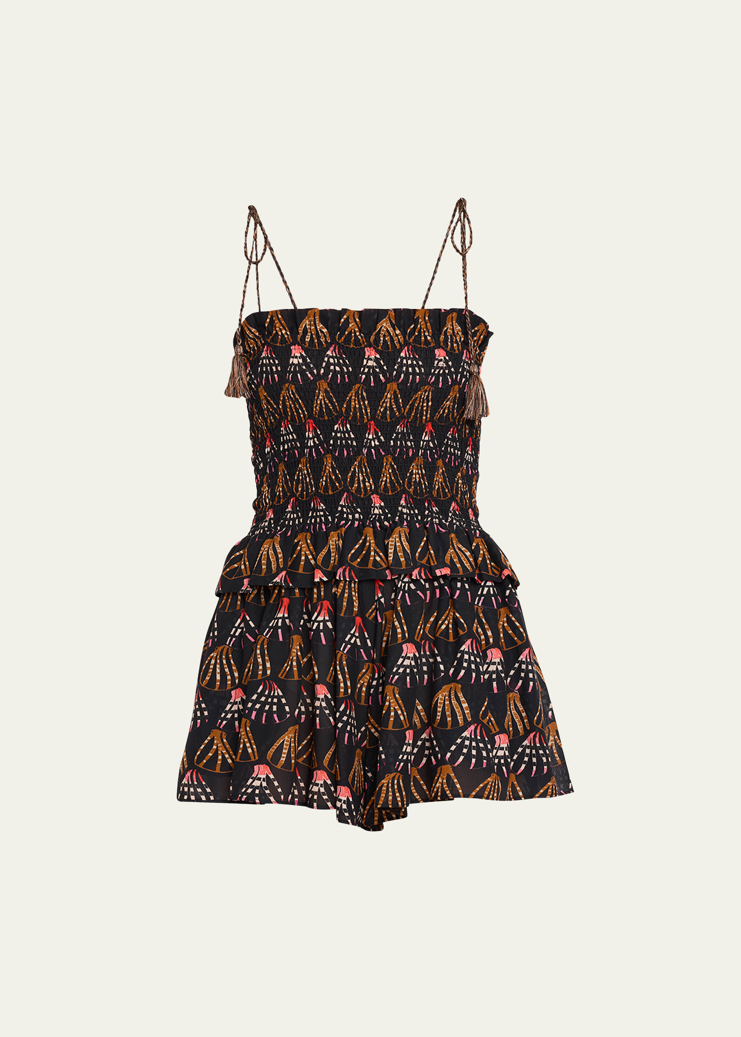 Ulla Johnson Adalia Romper Coverup In Quince