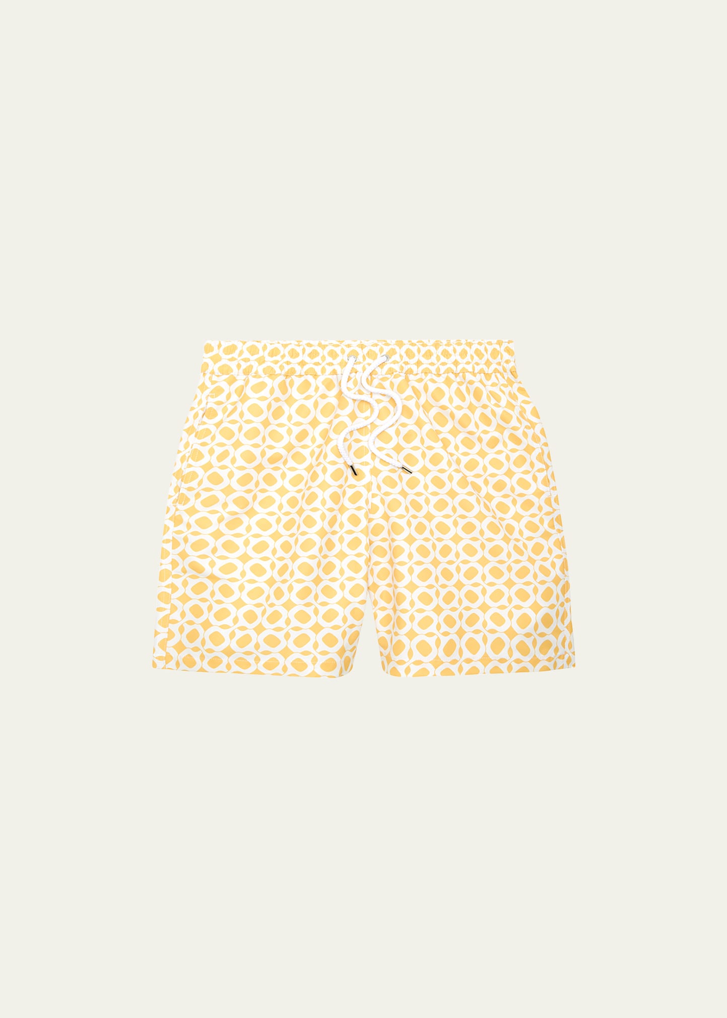 Frescobol Carioca Ipanema Weave Board Swim Shorts In Golden Sun