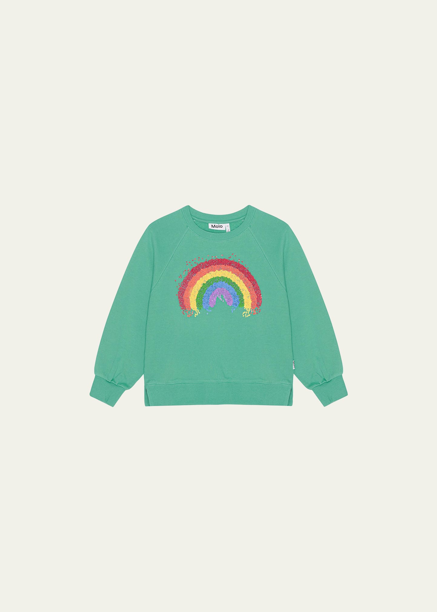 Girl's Marilee Rainbow Graphic Sweatshirt, Size 8-14