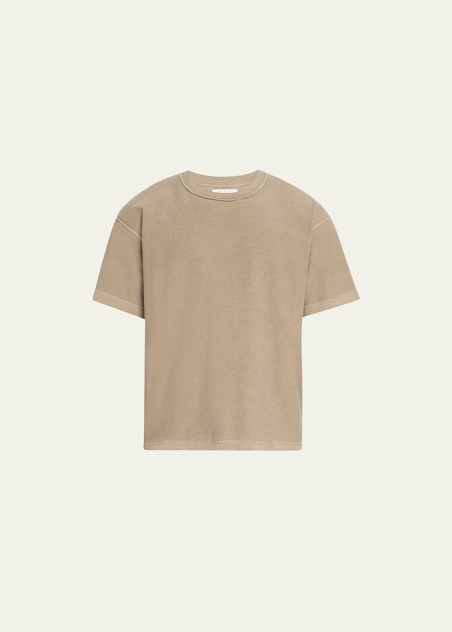 Men's Reversed Cropped T-Shirt