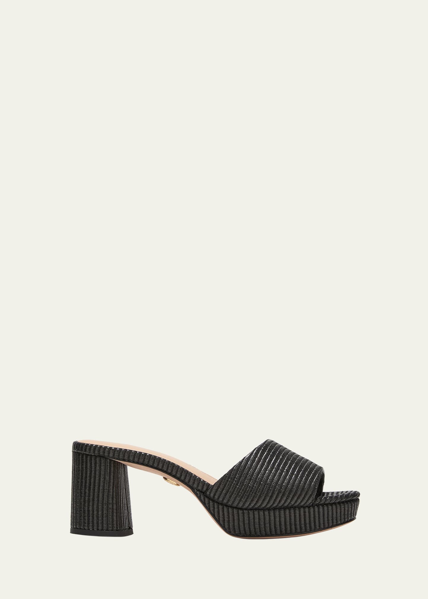 Shop Veronica Beard Dali Block-heel Platform Sandals In Black