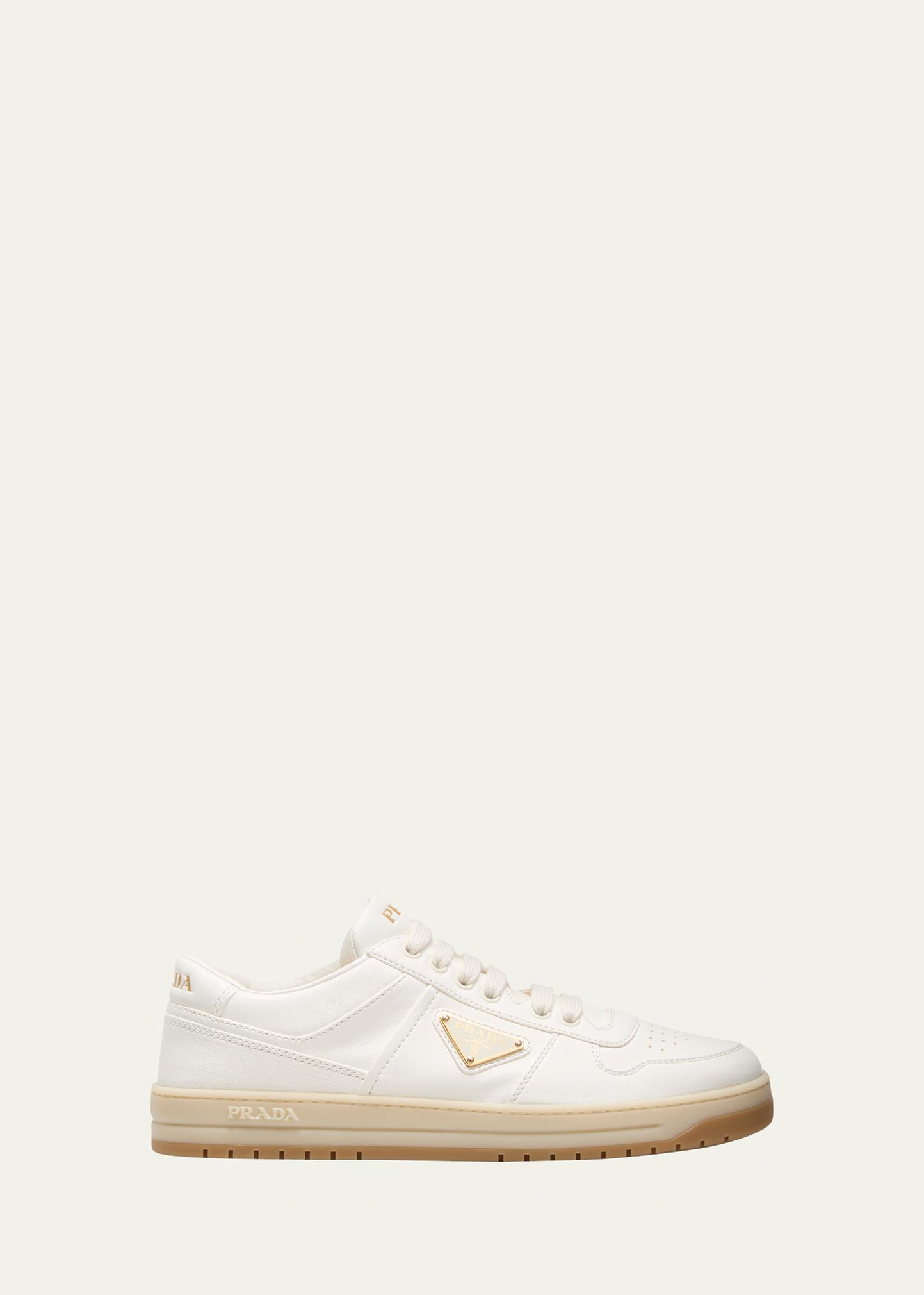 Leather Low-Top Sneakers