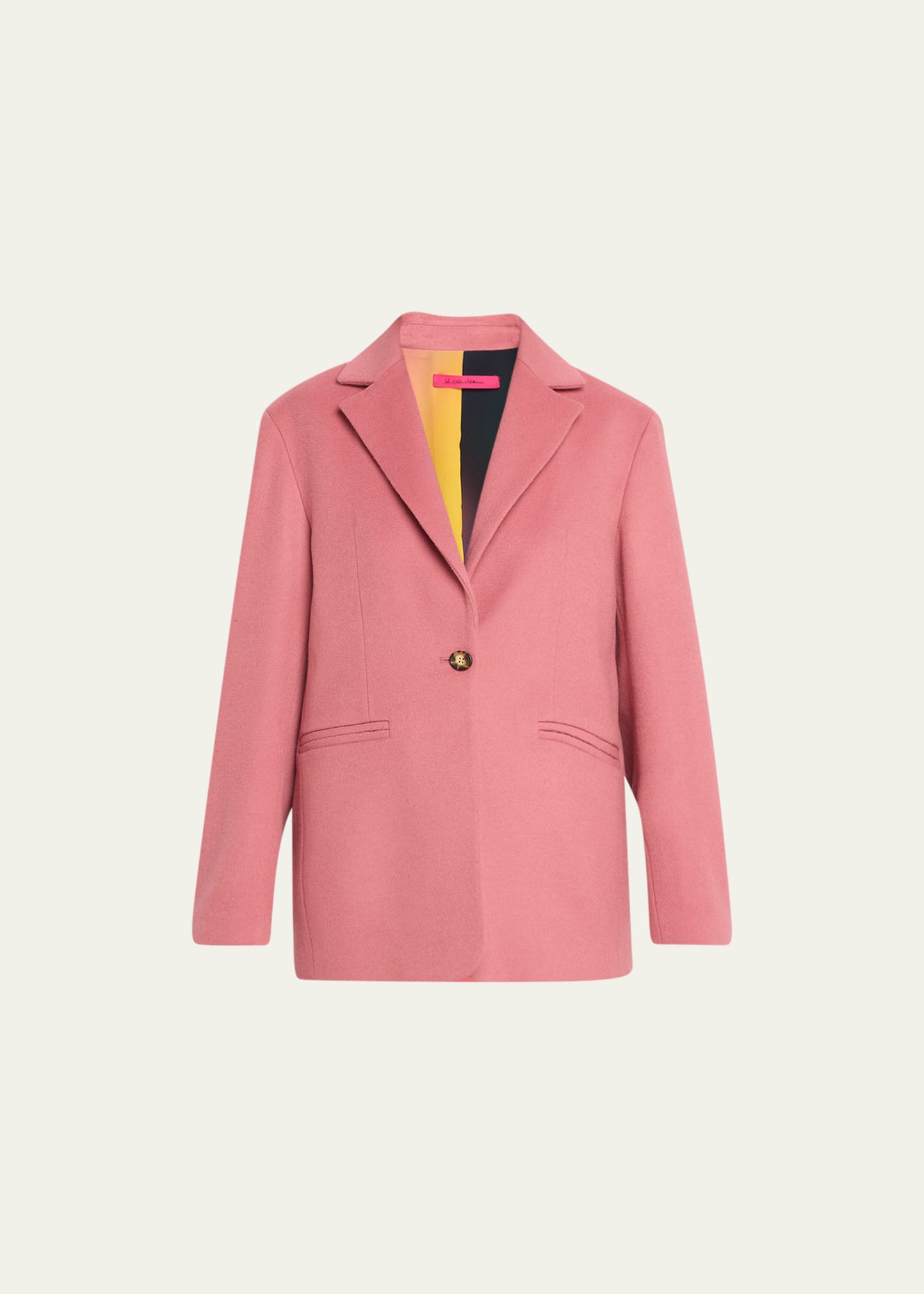 Rima Relaxed Wool Cashmere Blazer