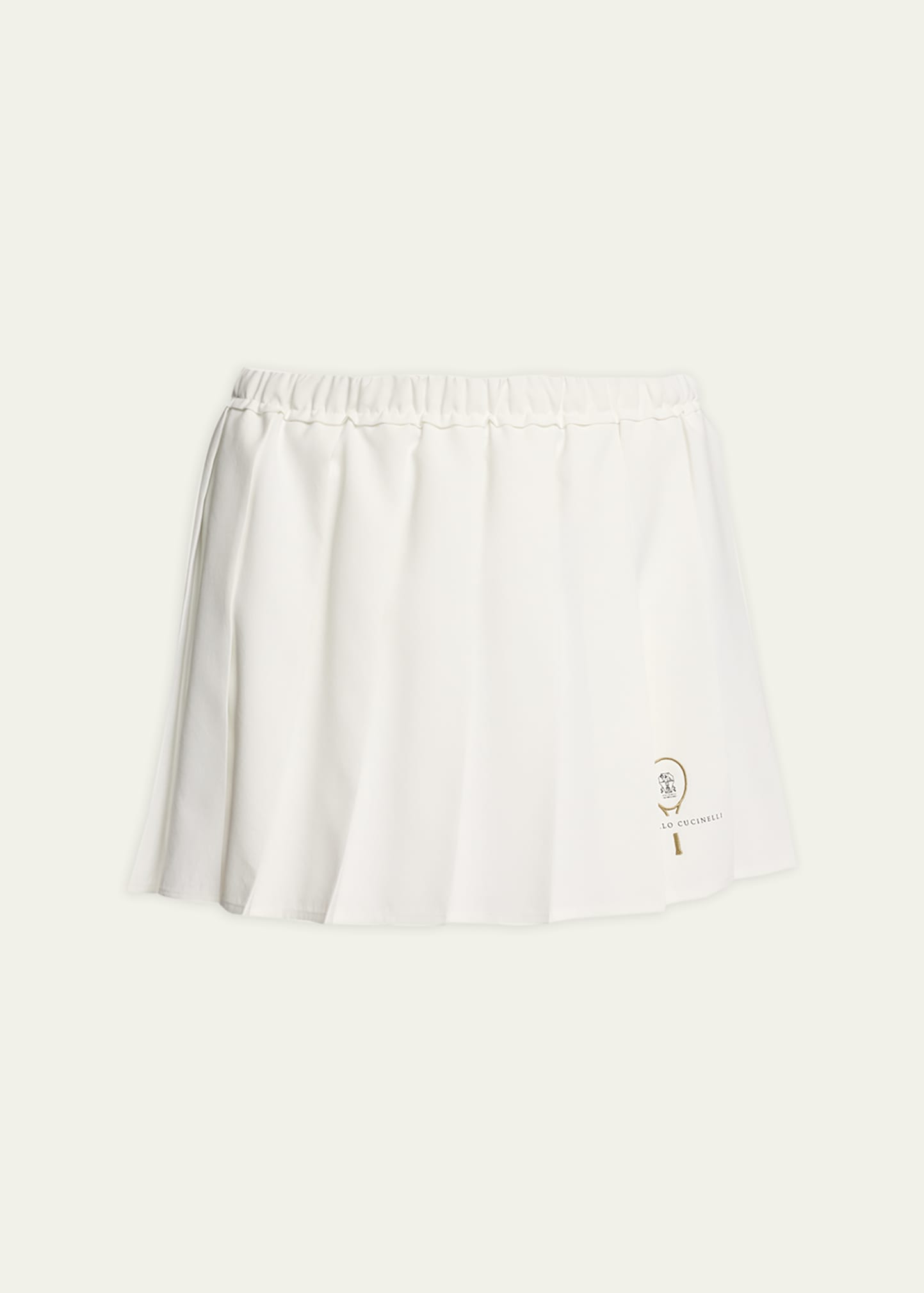 Pleated Tennis Skirt With Underlayer