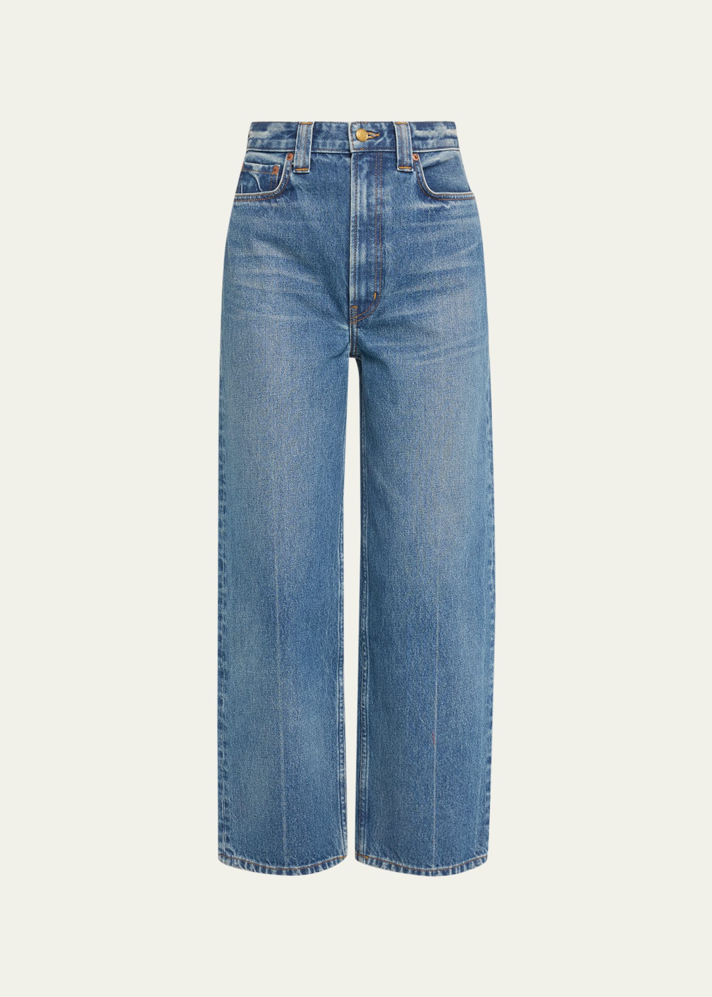 B Sides Easy Jean Mid-rise Relaxed Jeans In Vista Blue