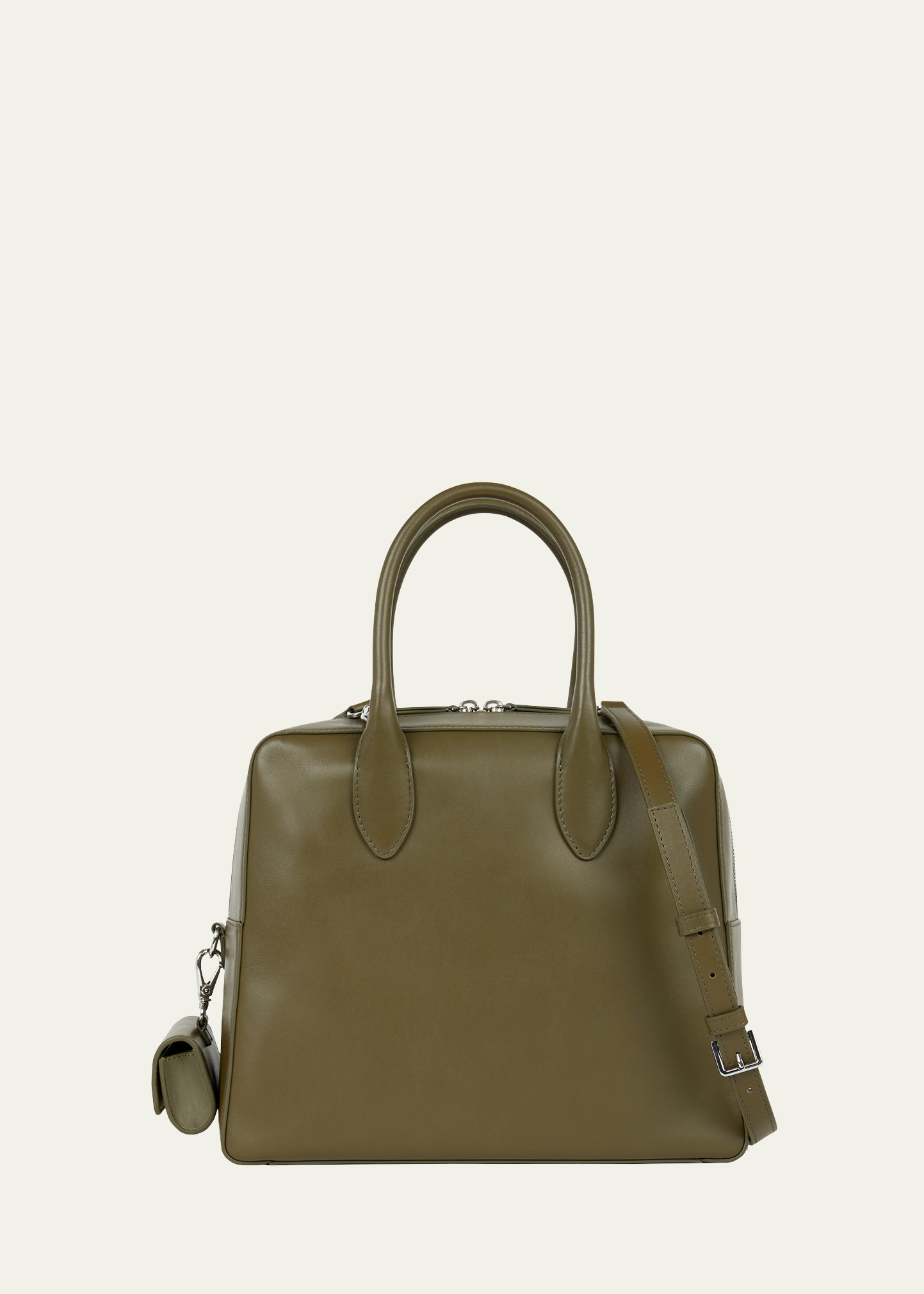 The Flight Leather Top-Handle Bag