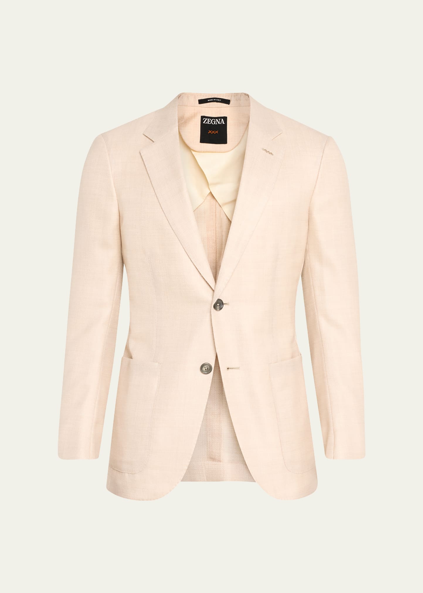Men's Cashmere and Silk Tailoring Jacket