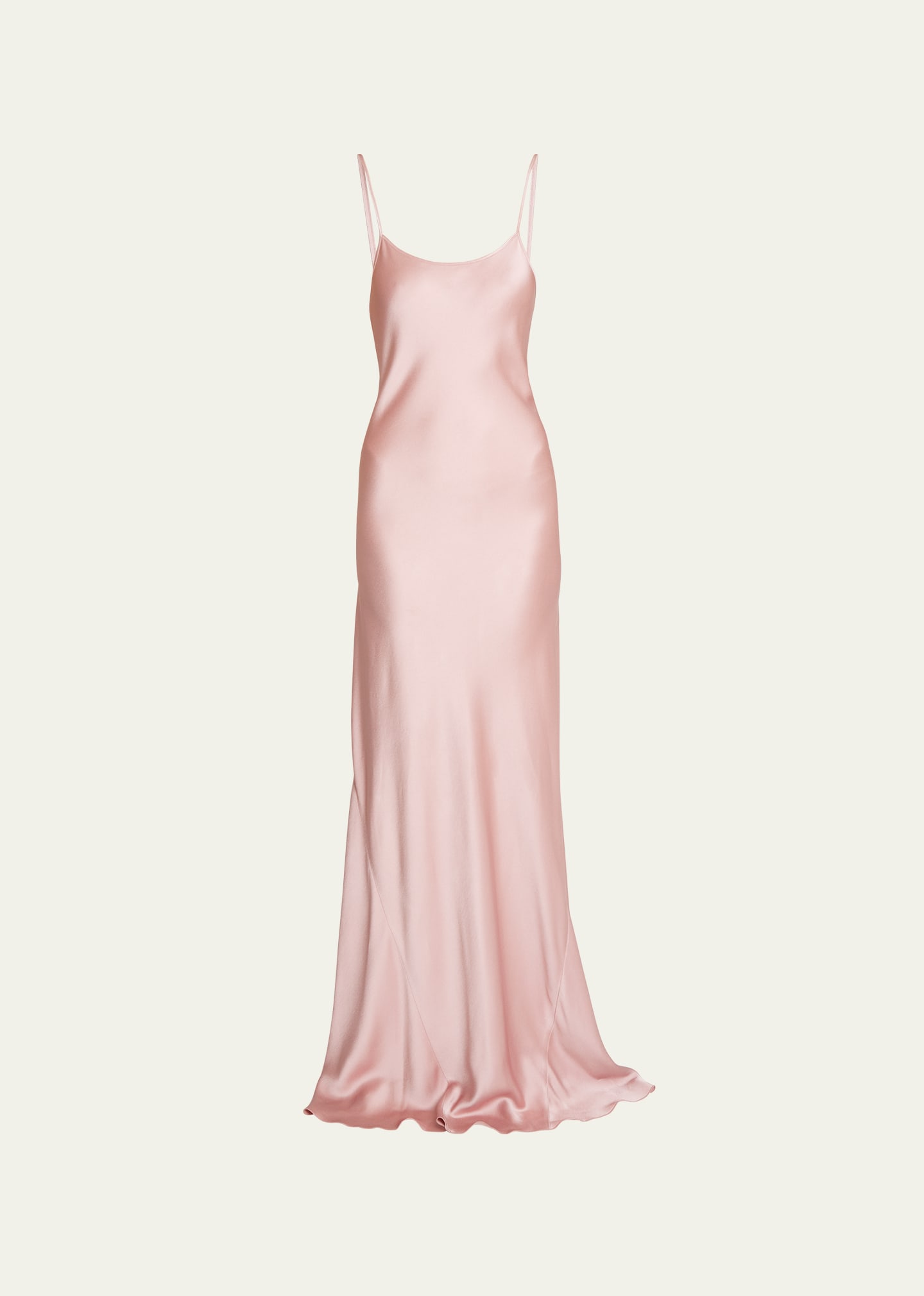 Victoria Beckham Cami Floor Length Dress In Peony