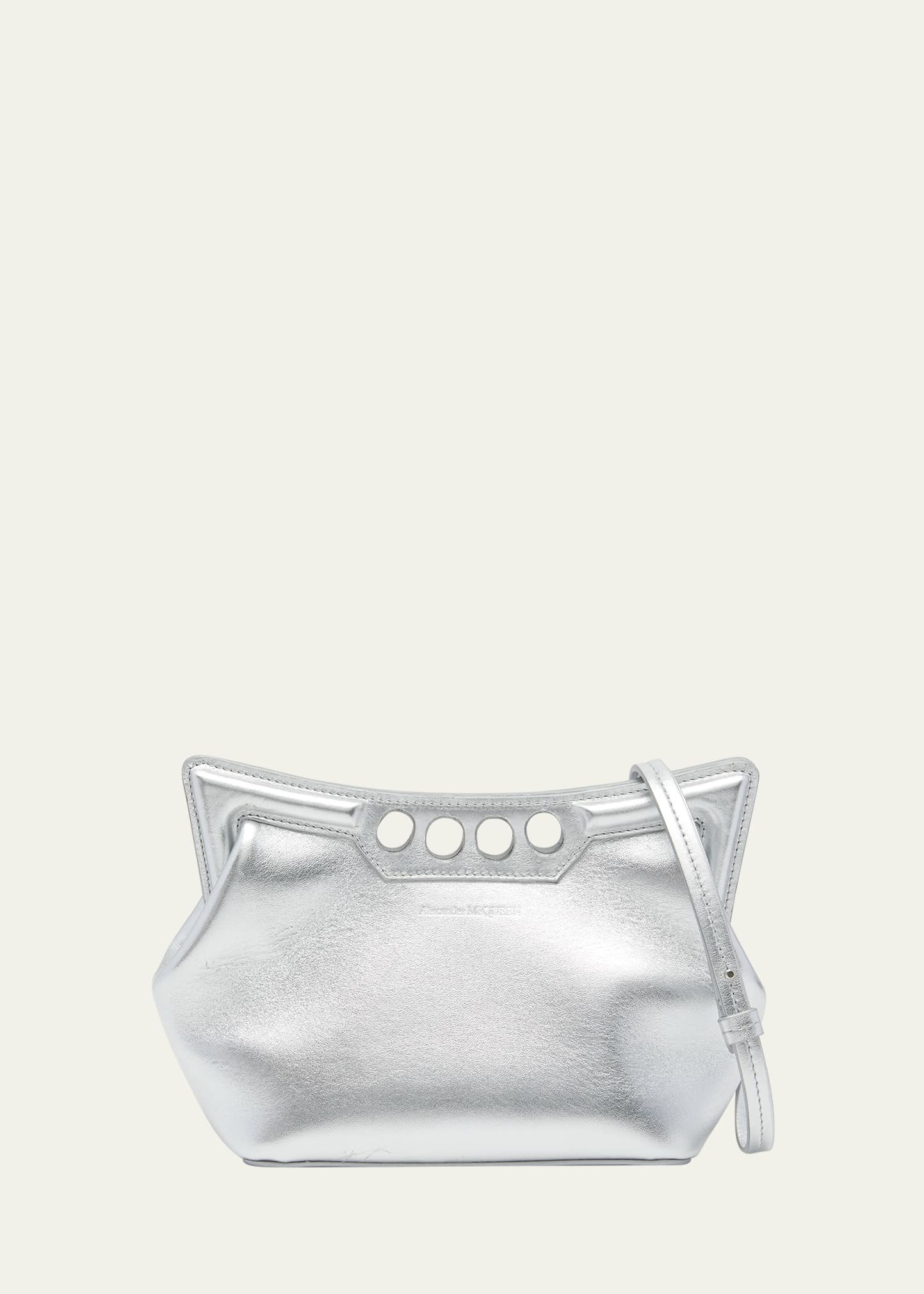 The Peak Mini Metallic Shoulder Bag