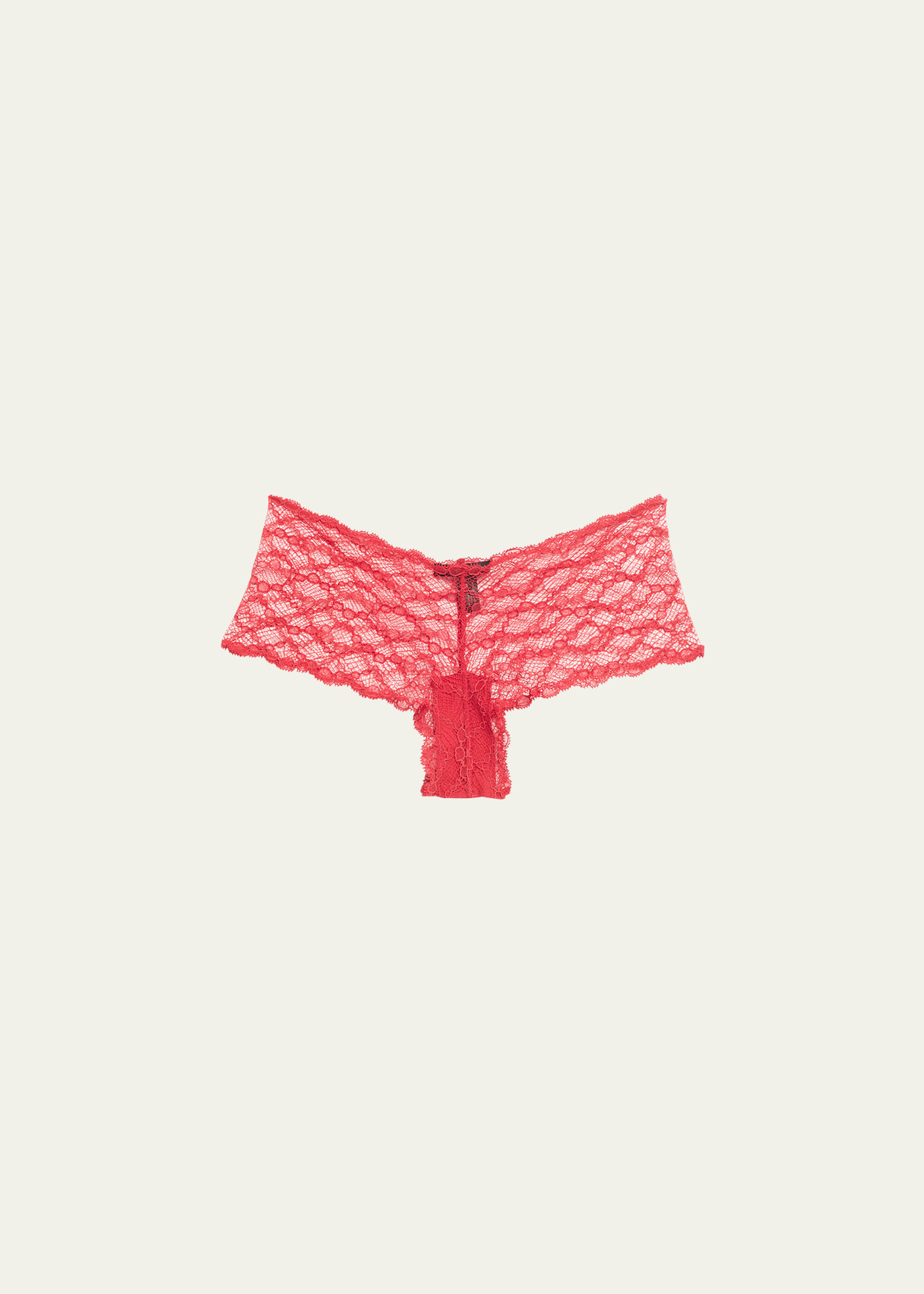 Lace Boyshorts In Red