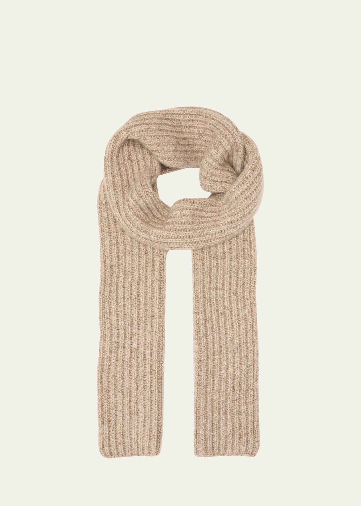 Men's Rubens Cashmere Ribbed Scarf