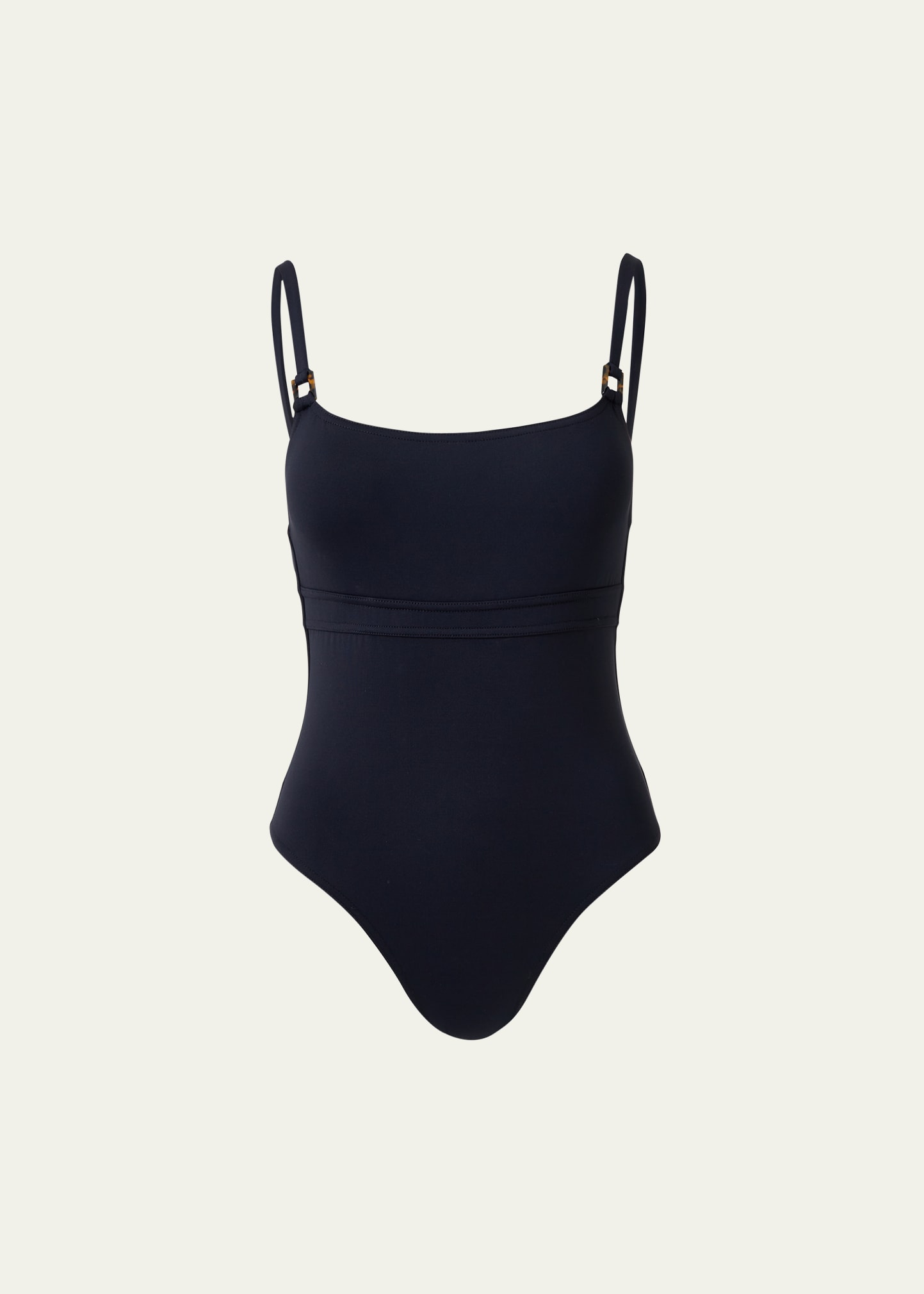 Shop Melissa Odabash St Lucia One-piece Swimsuit In Black