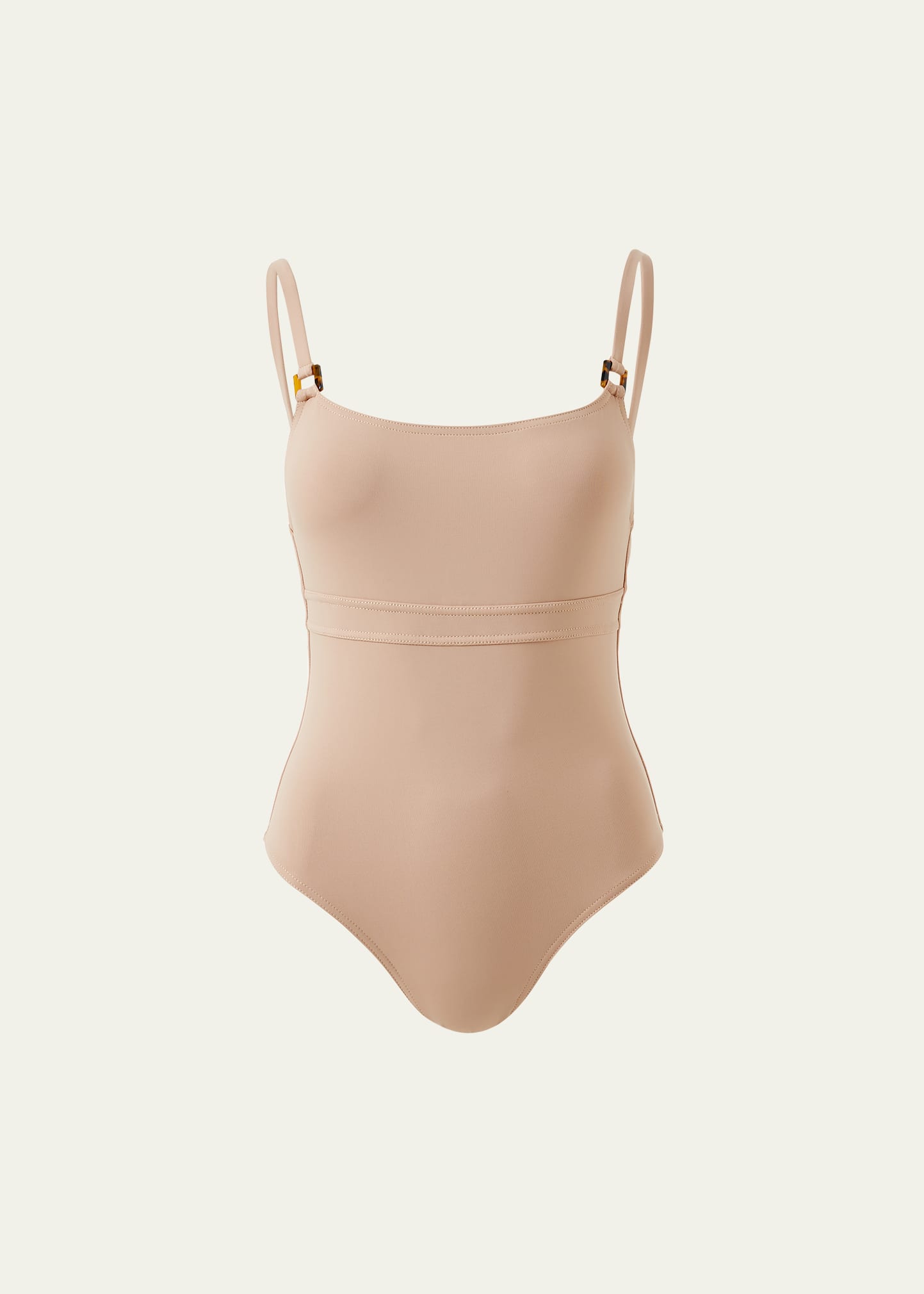 Melissa Odabash St Lucia One-piece Swimsuit In Tan