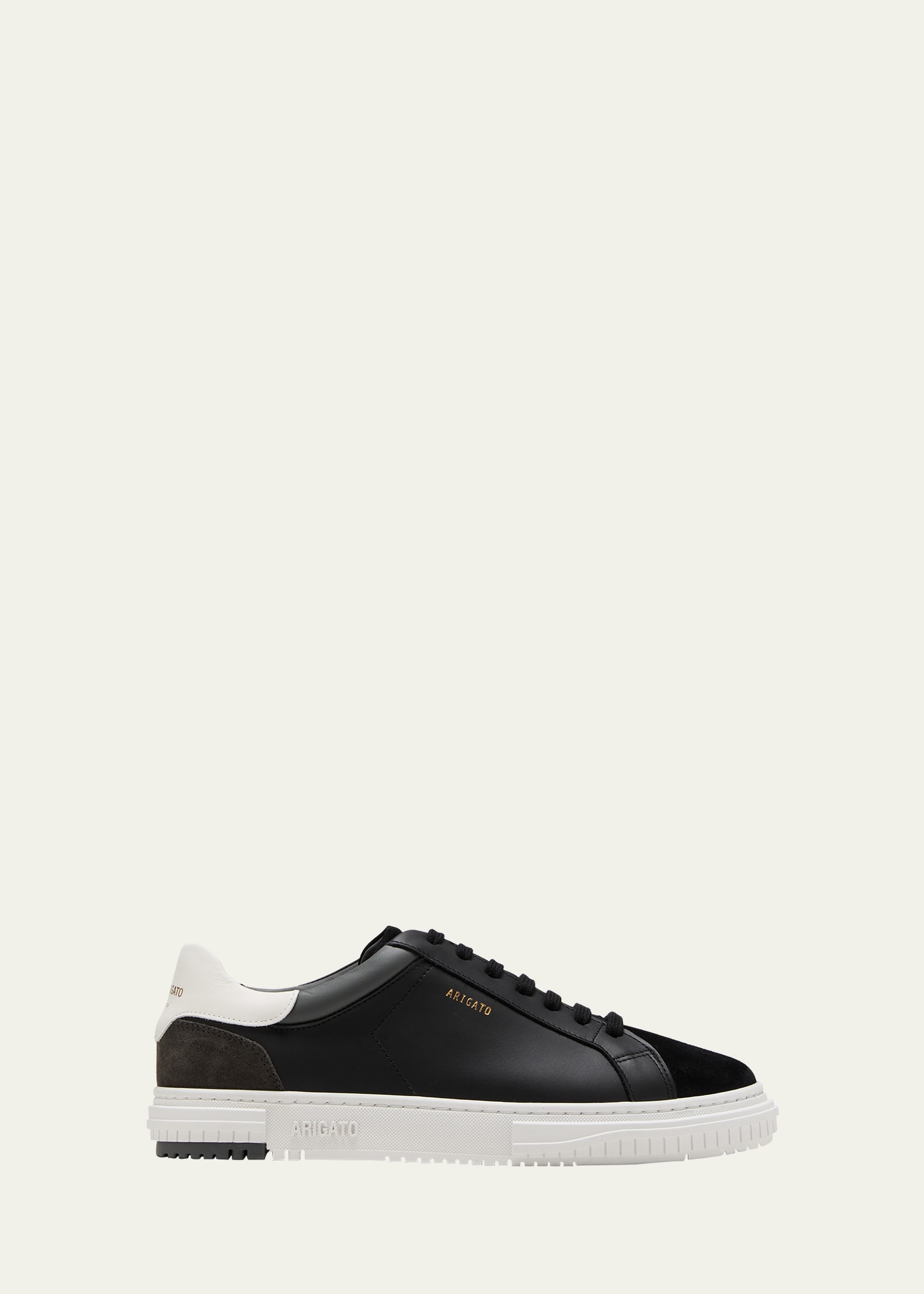Men's Atlas Leather and Suede Low-Top Sneakers
