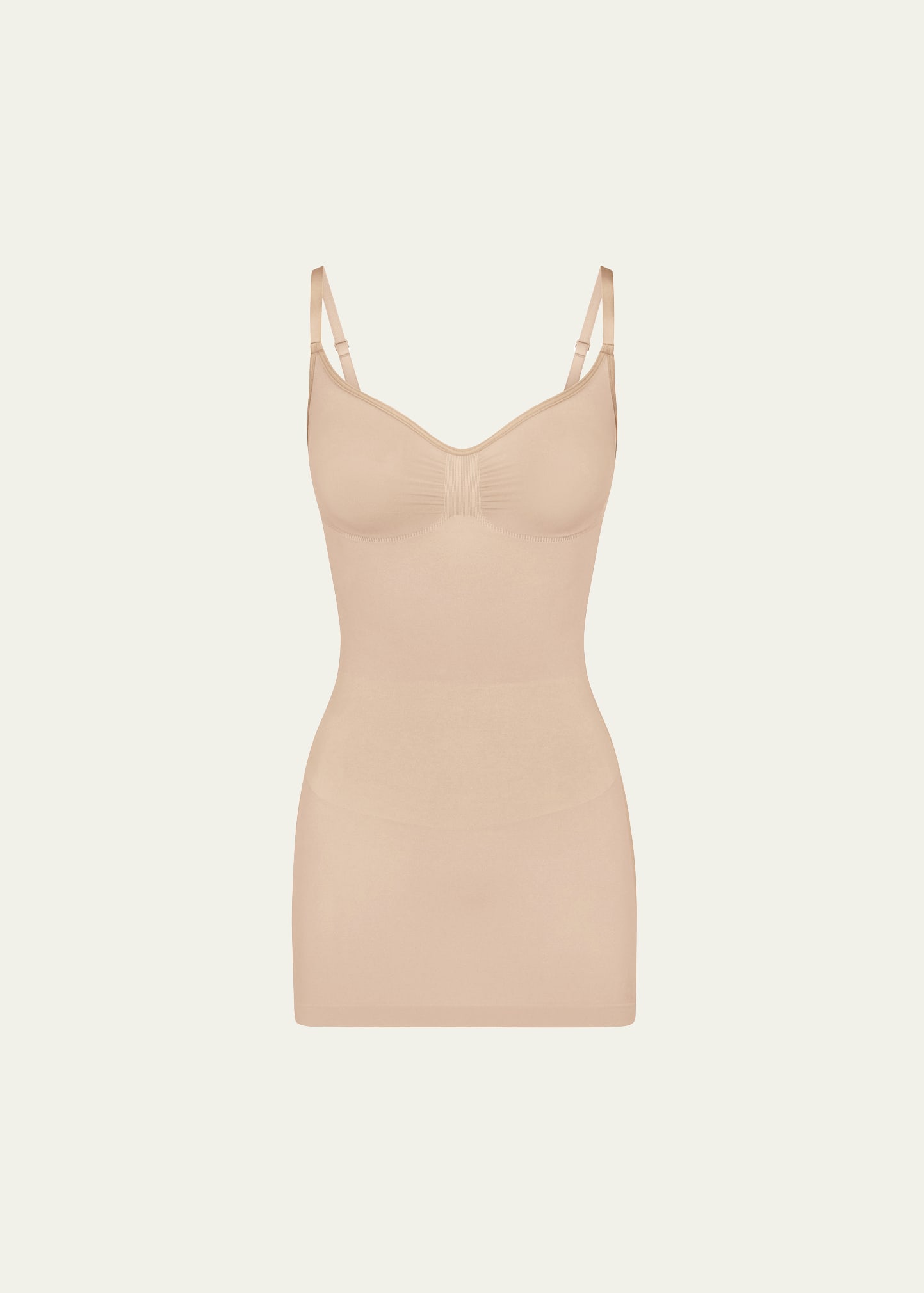 skims dress beige Gillian dress | Beige linen midi strapless dress petite