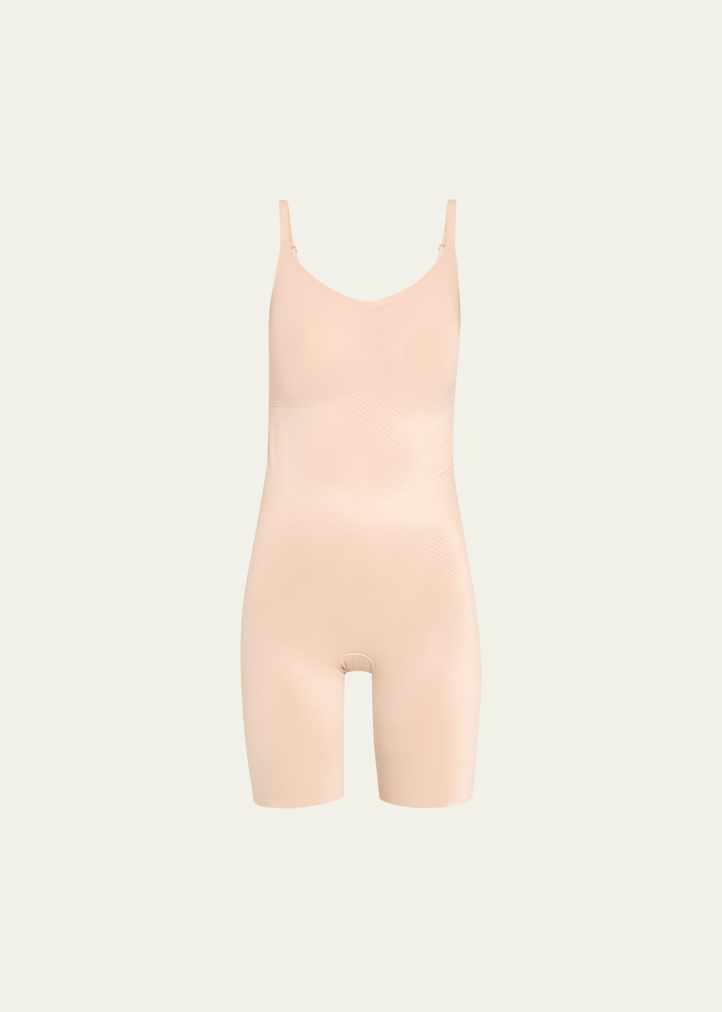 Invisible Shaping Mid-Thigh Bodysuit