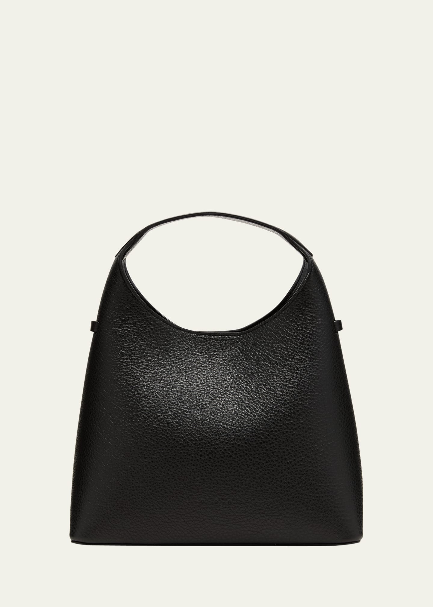 Aesther Ekme Sac Mini Leather Top-handle Bag In Black