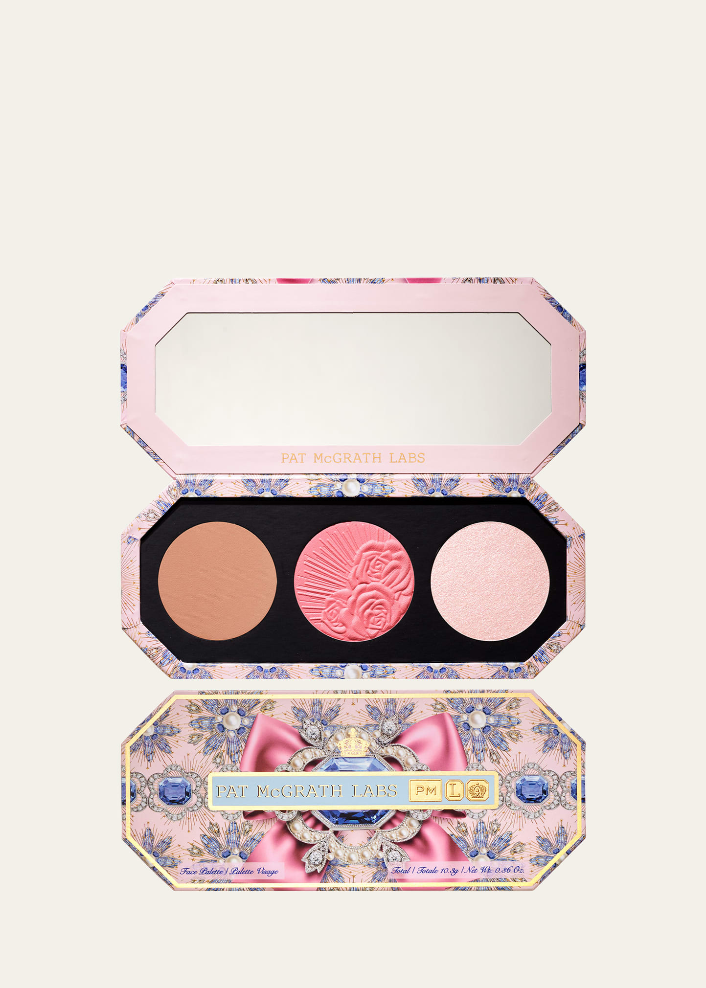 Pat Mcgrath Labs Divine Blush Bronzer And Glow Trio In Fleurever Nude