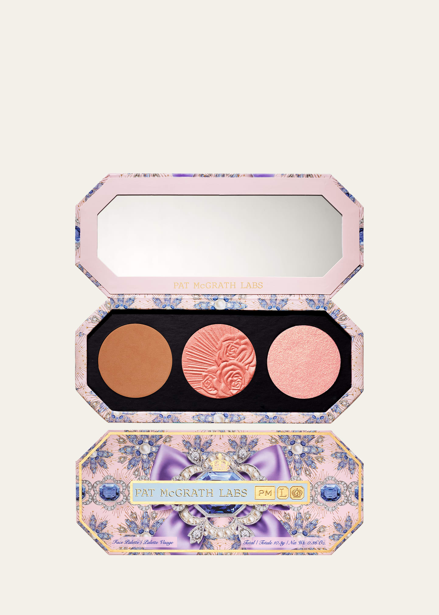 Pat Mcgrath Labs Divine Blush Bronzer And Glow Trio In Nirvana In Bloom