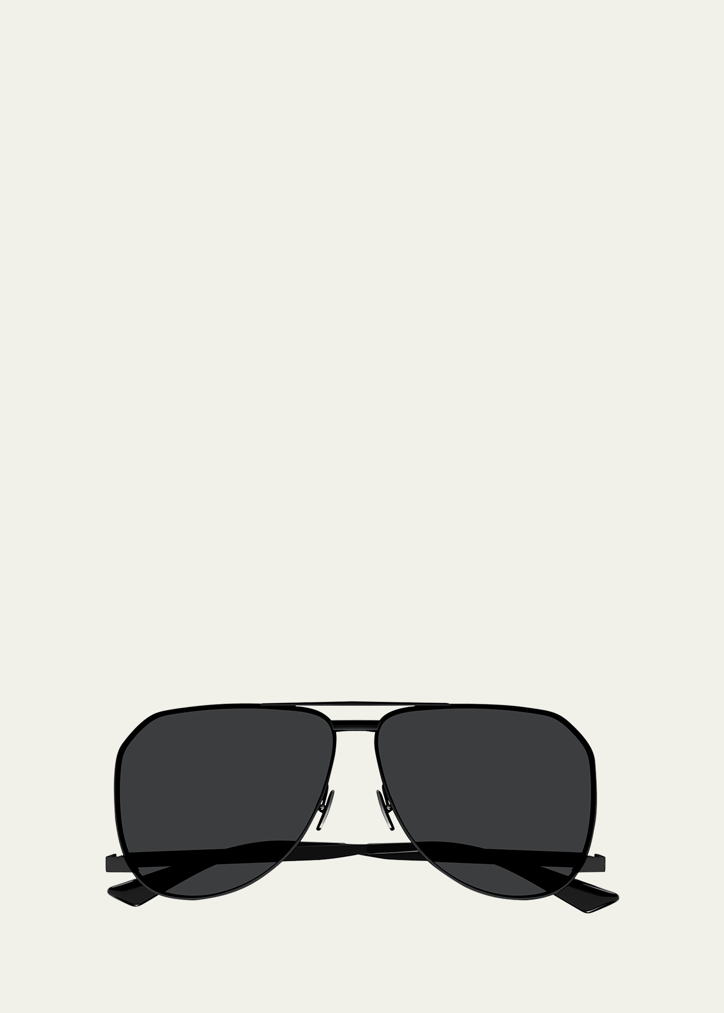 Saint Laurent Black Sl 690 Dust Sunglasses In Semimatte Black