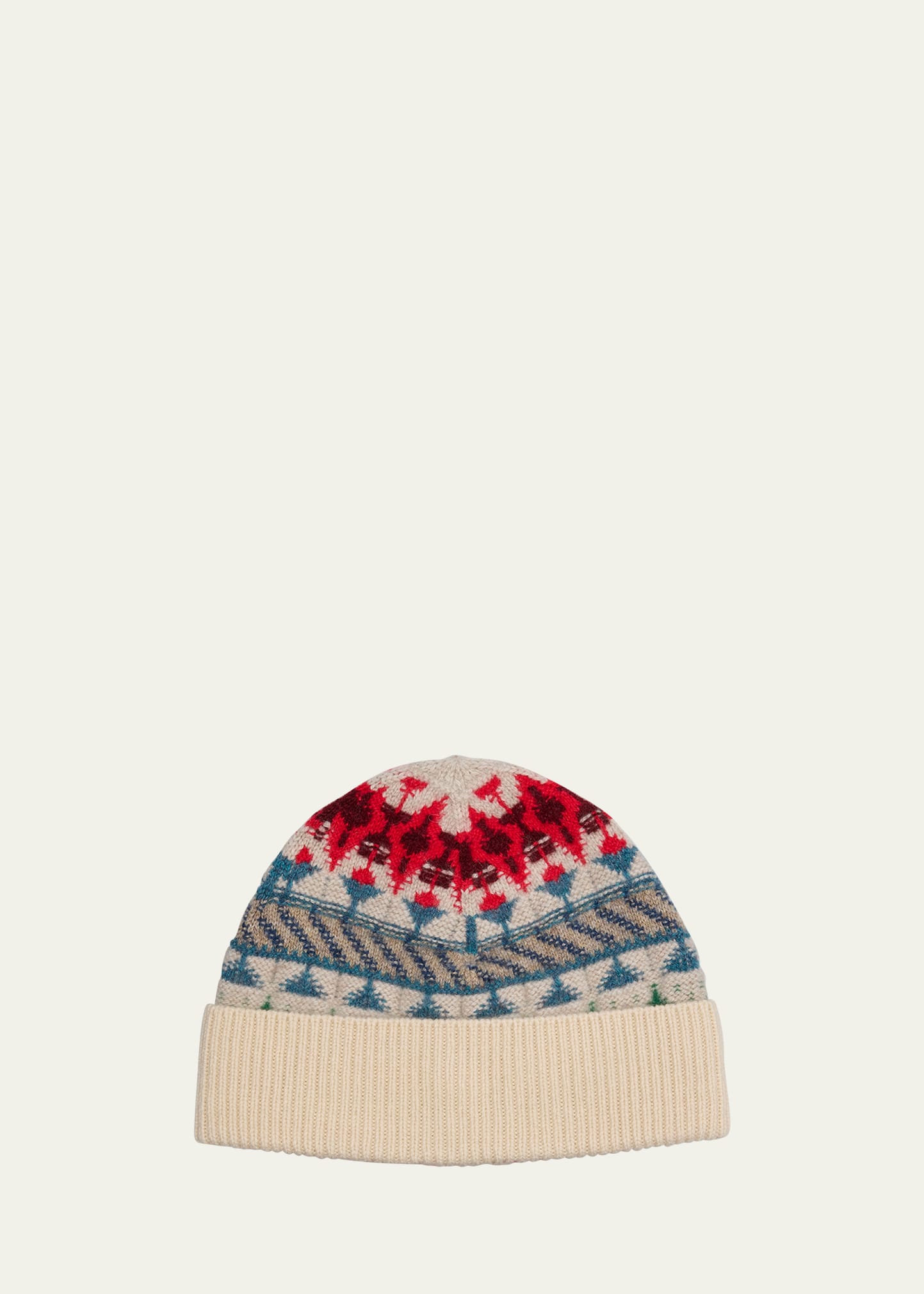 Shop Loro Piana Noel Cashmere Beanie In Fancy White