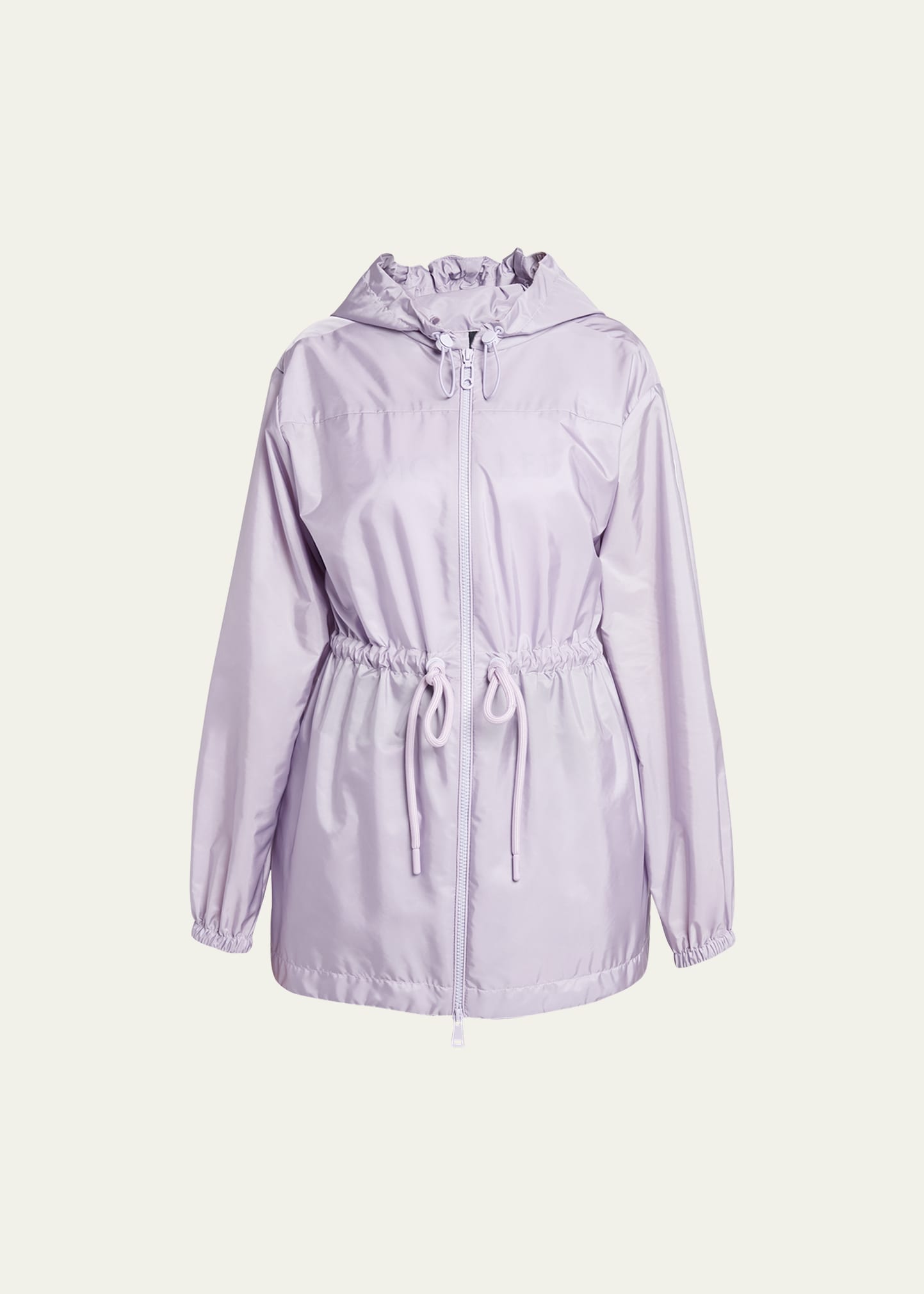 Shop Moncler Filira Hooded Track Jacket In Pastel Purple