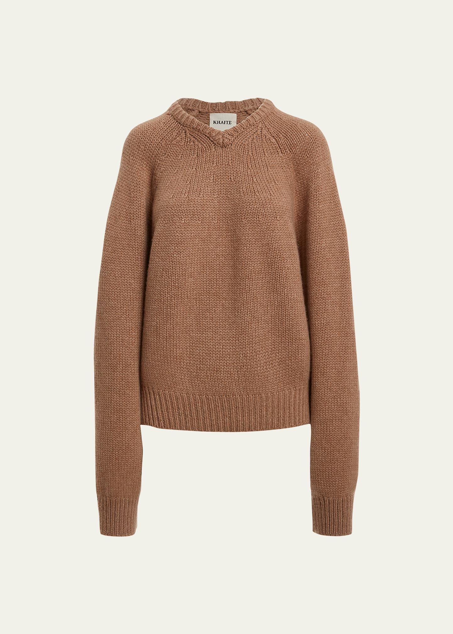 Nalani V-Neck Cashmere Oversized Sweater