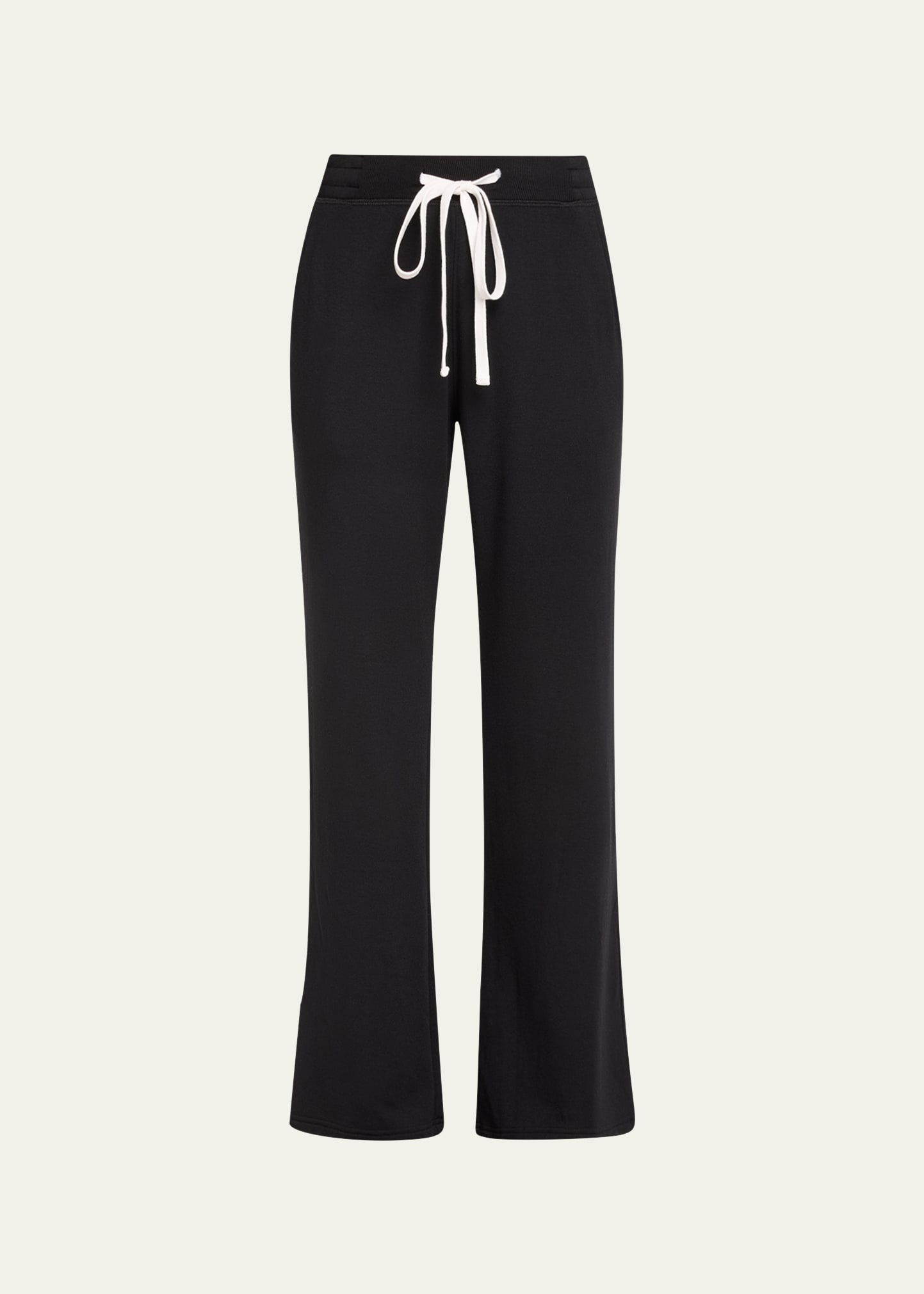Shop Splits59 Raven Fleece Full-length Sweatpants In Black