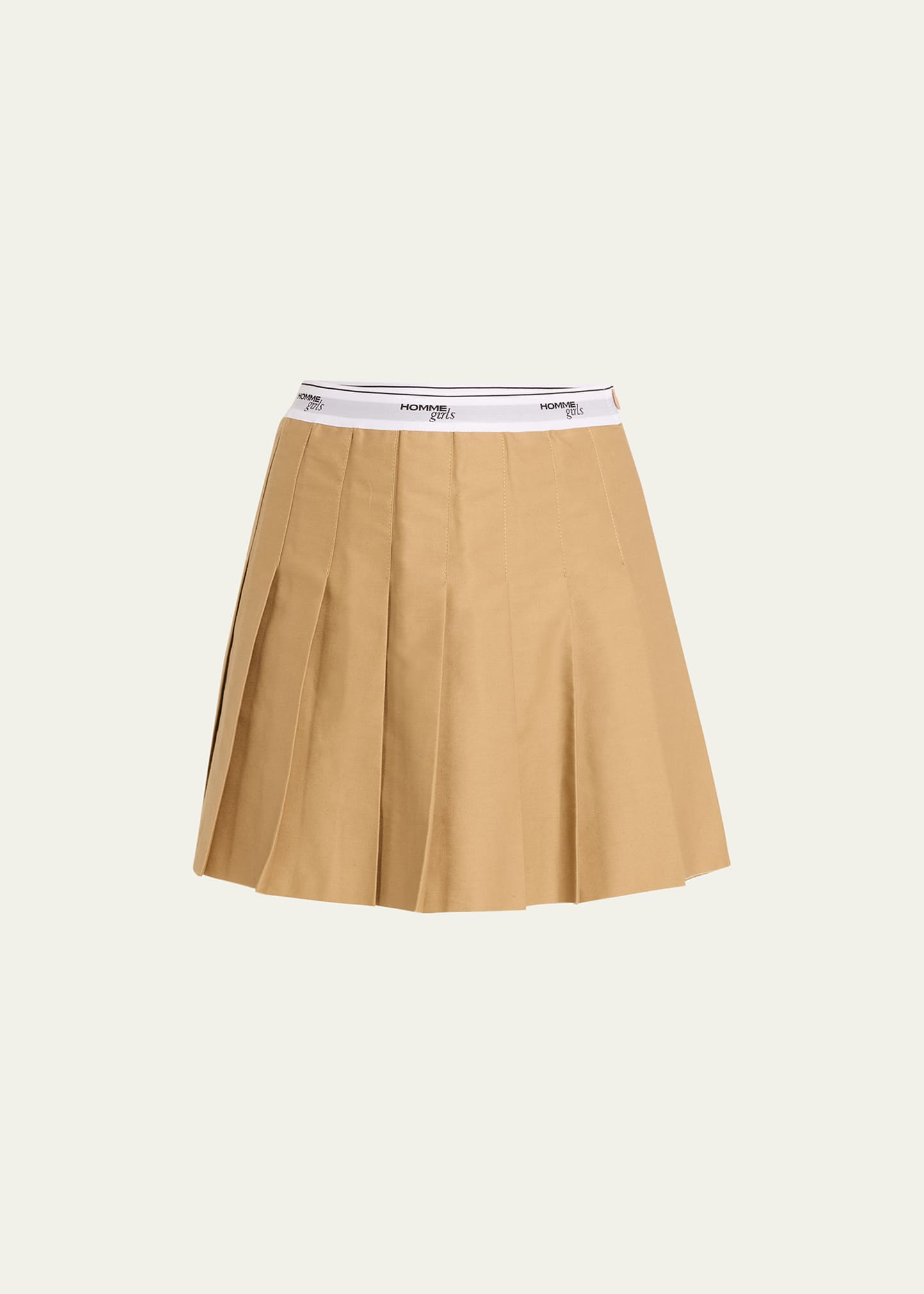 Prada Quadretto Pleated Mini Skirt - Bergdorf Goodman