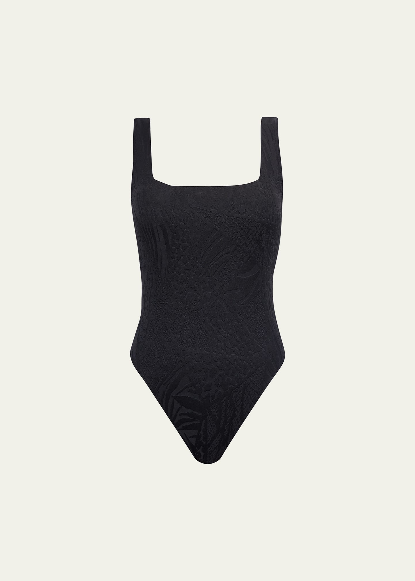 Vero Square-Neck One-Piece Swimsuit (DD-E Cup)